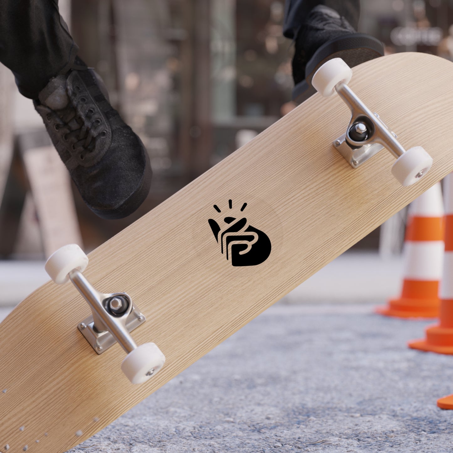 Transparent Outdoor Stickers, Round