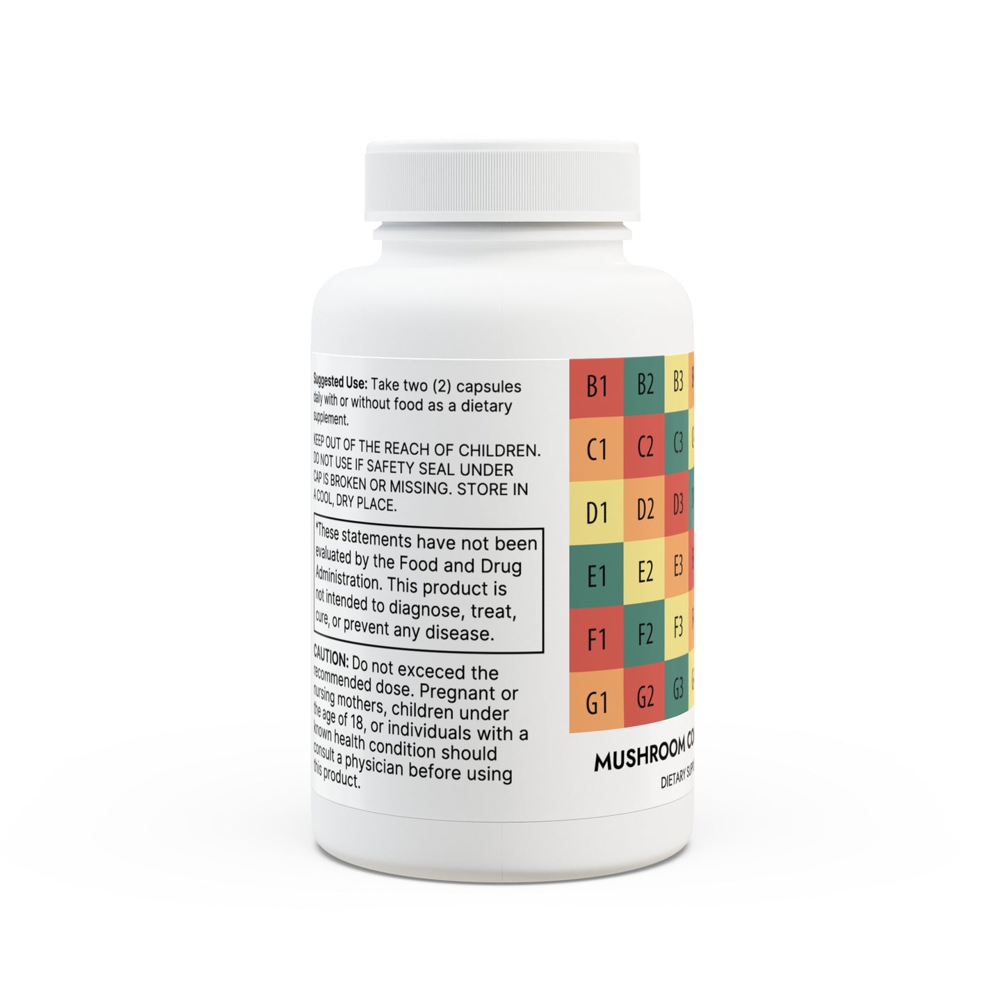 Mushroom Complex Supplement (60 capsules)