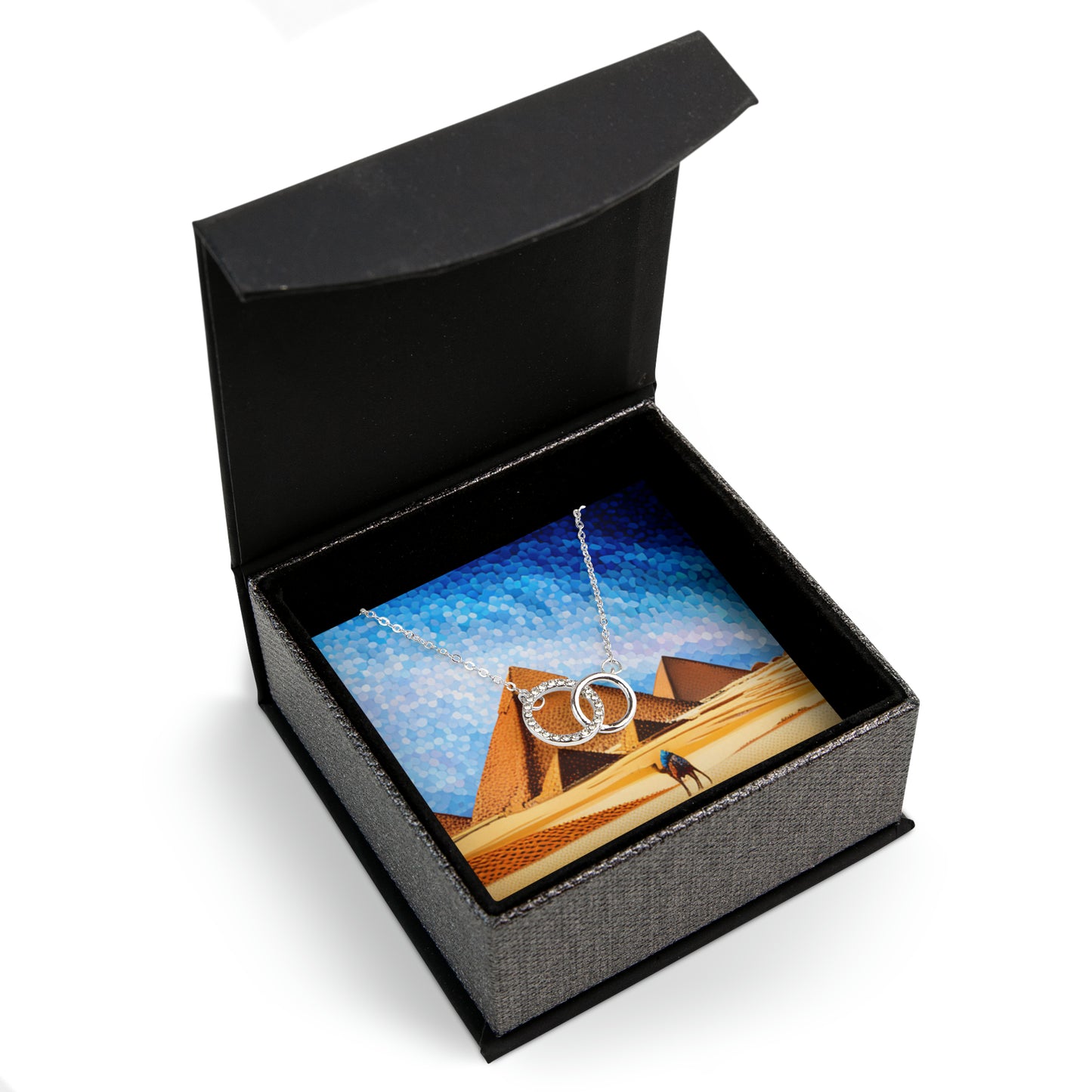 Interlocking Circles Necklace