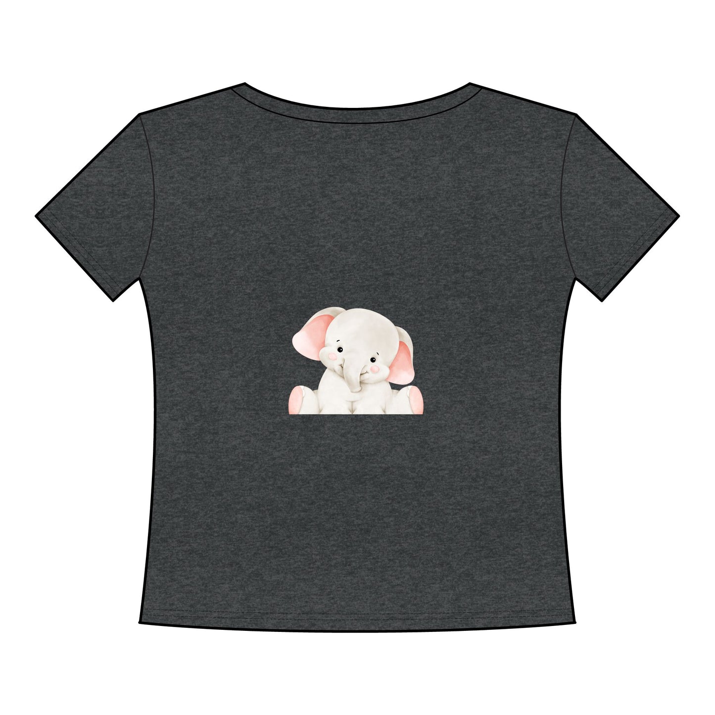 Women's Curvy Fine Jersey Tee