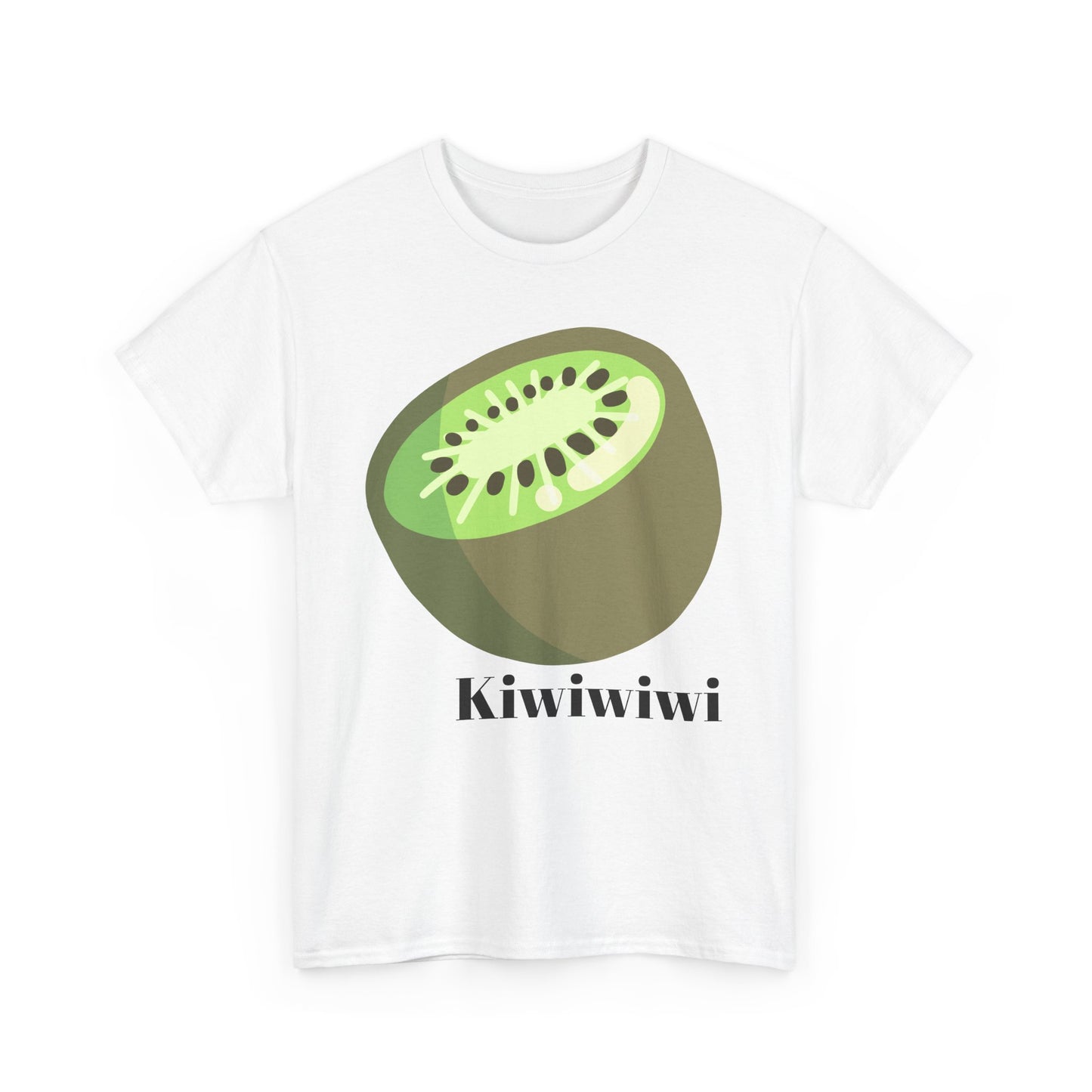 Kiwi-Themed Unisex Heavy Cotton Tee - Fun and Casual Fruit Graphic Tee