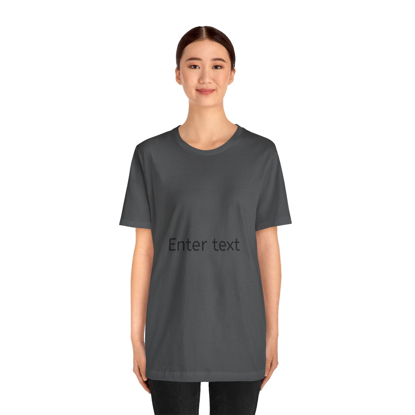 Customizable Unisex Jersey Tee - Personalize Your Style