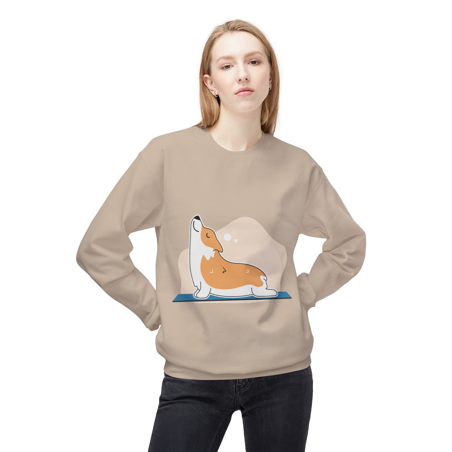 Unisex Midweight Fleece Crewneck Sweatshirt