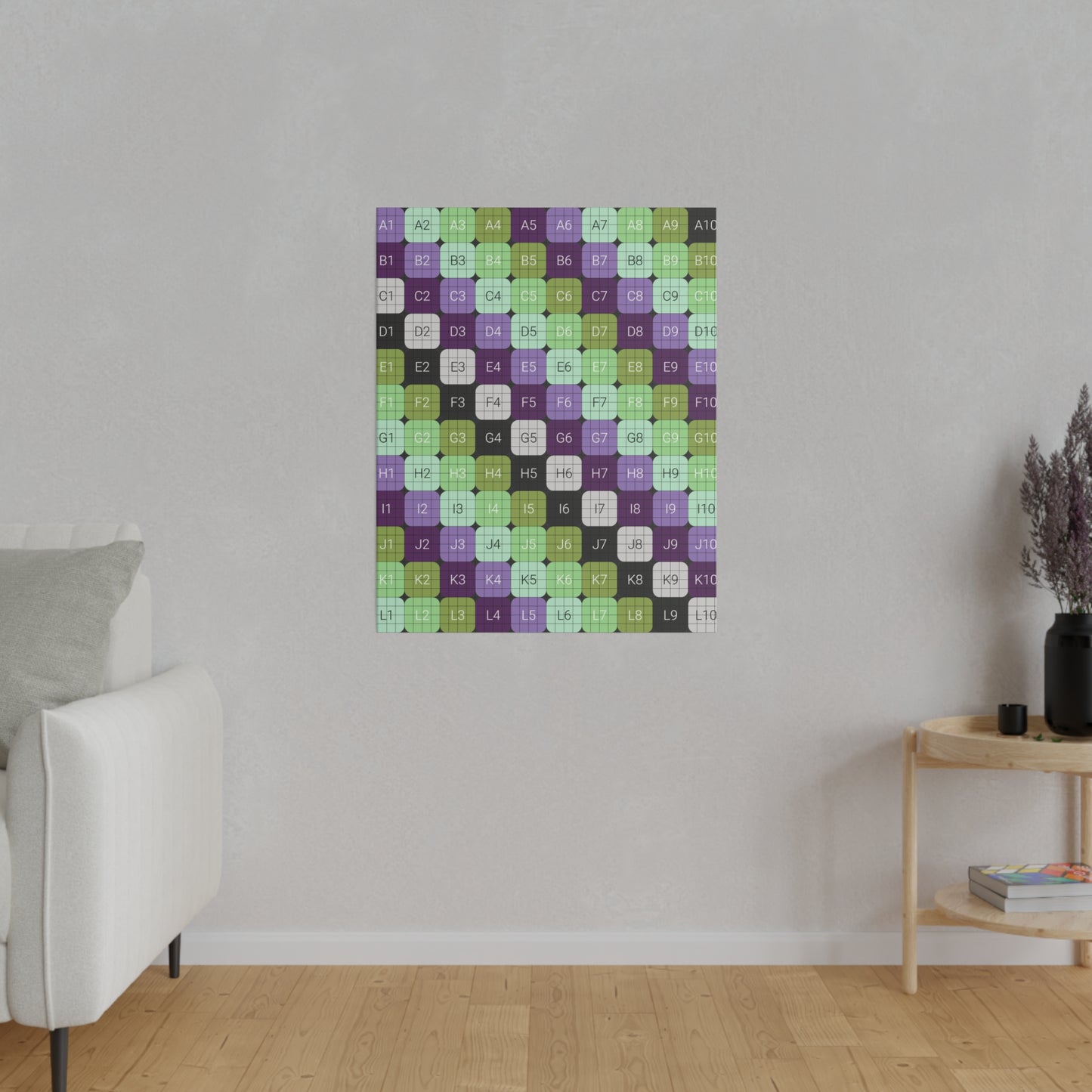 Matte Canvas, Stretched, 0.75"