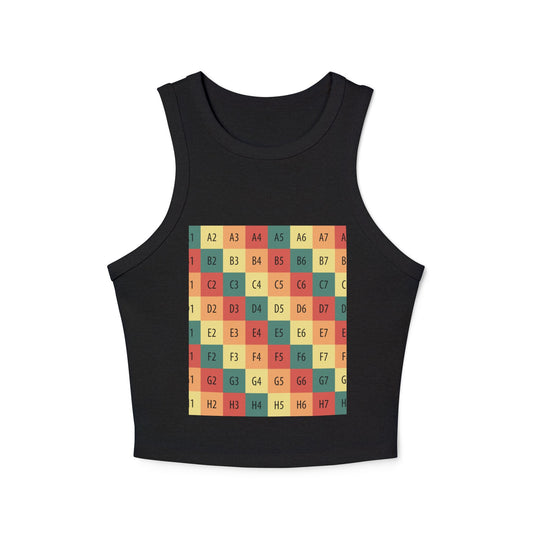 Women's Micro Rib Racer Tank Top