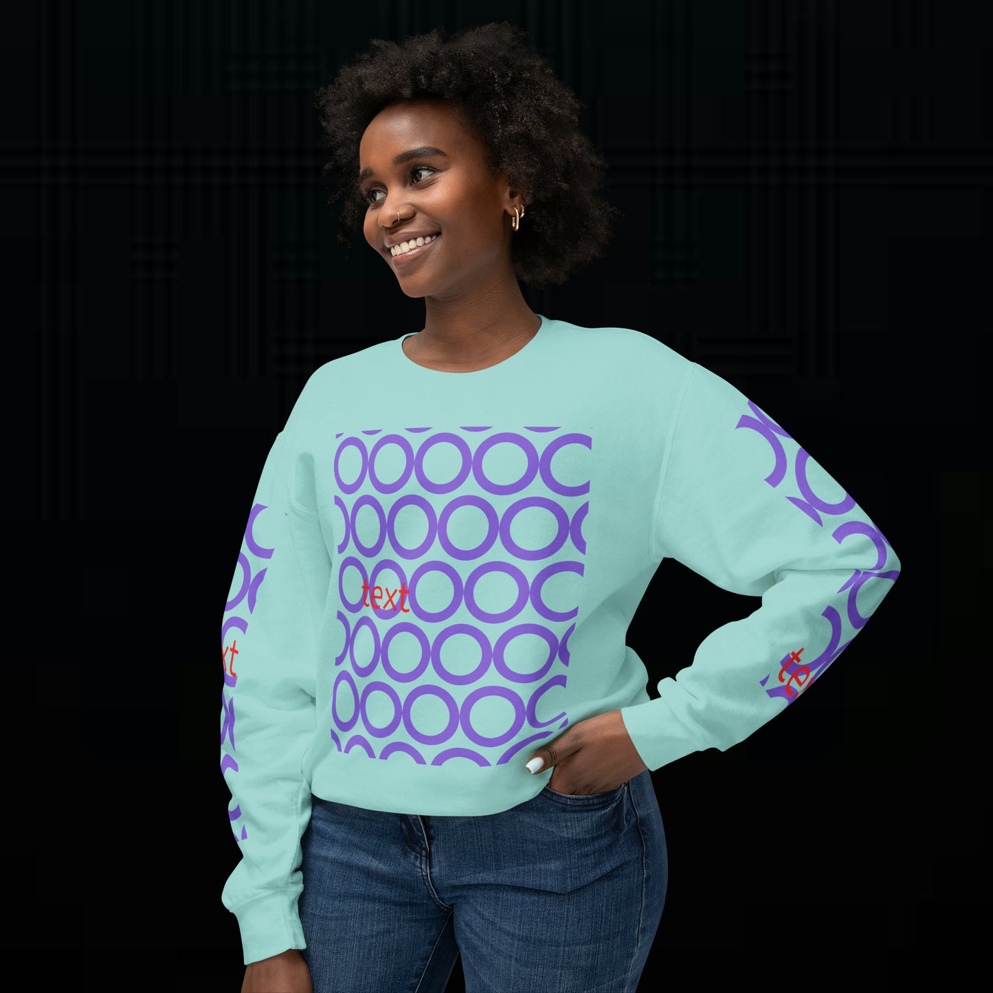 Unisex Lightweight Crewneck Sweatshirt