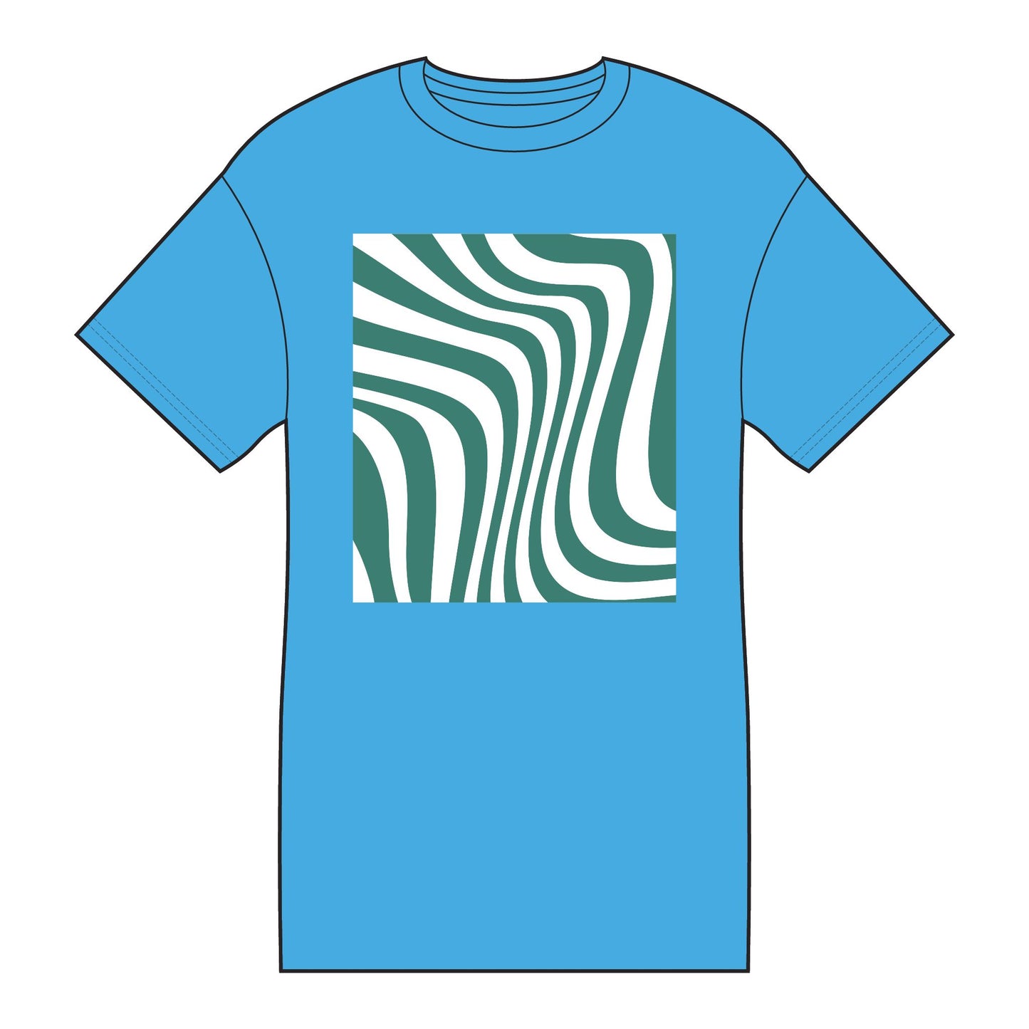 Modern Graphic Tee, Trendy Cotton Shirt for Casual Wear, Unique Gift for Him/Her, Summer Vibes, Fashion Forward