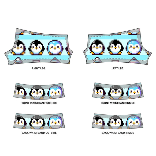 Women's Polyester Yoga Shorts (AOP)