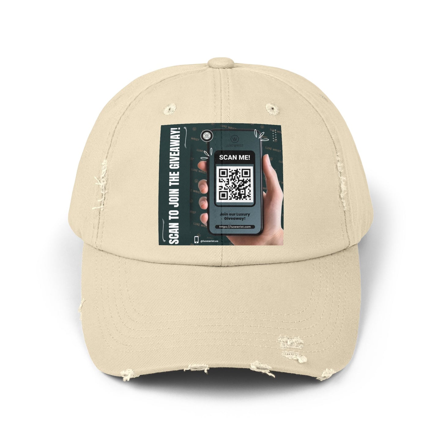 Unisex Distressed Cap