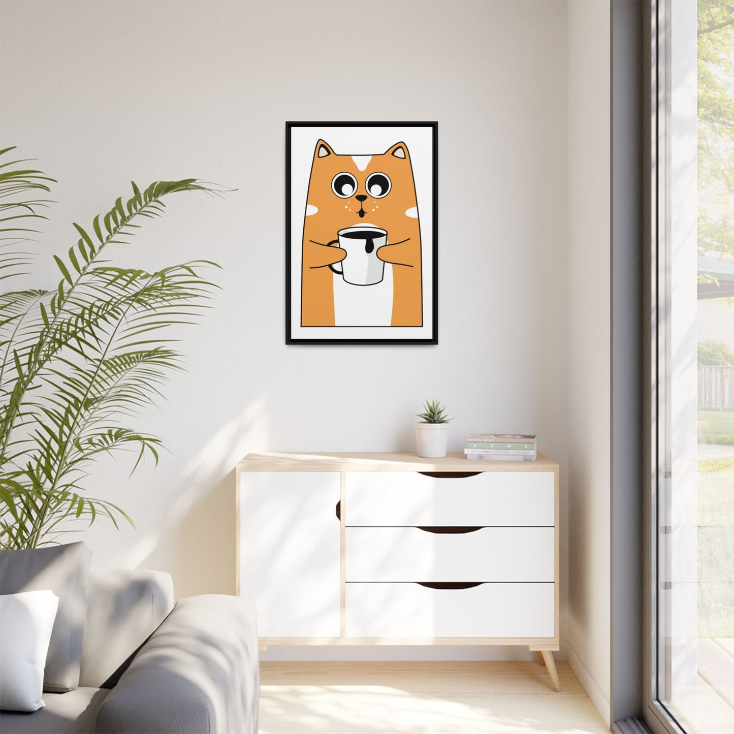 Matte Canvas, Framed (Multi-color) - TI-64772