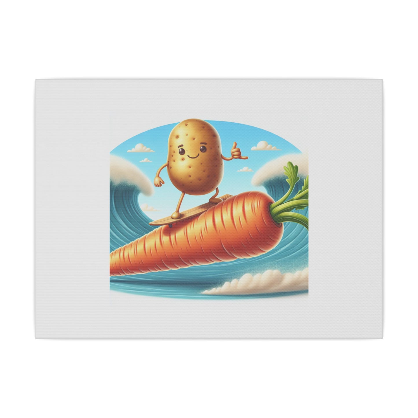 Matte Canvas, Stretched, 0.75" (Multi-Size)