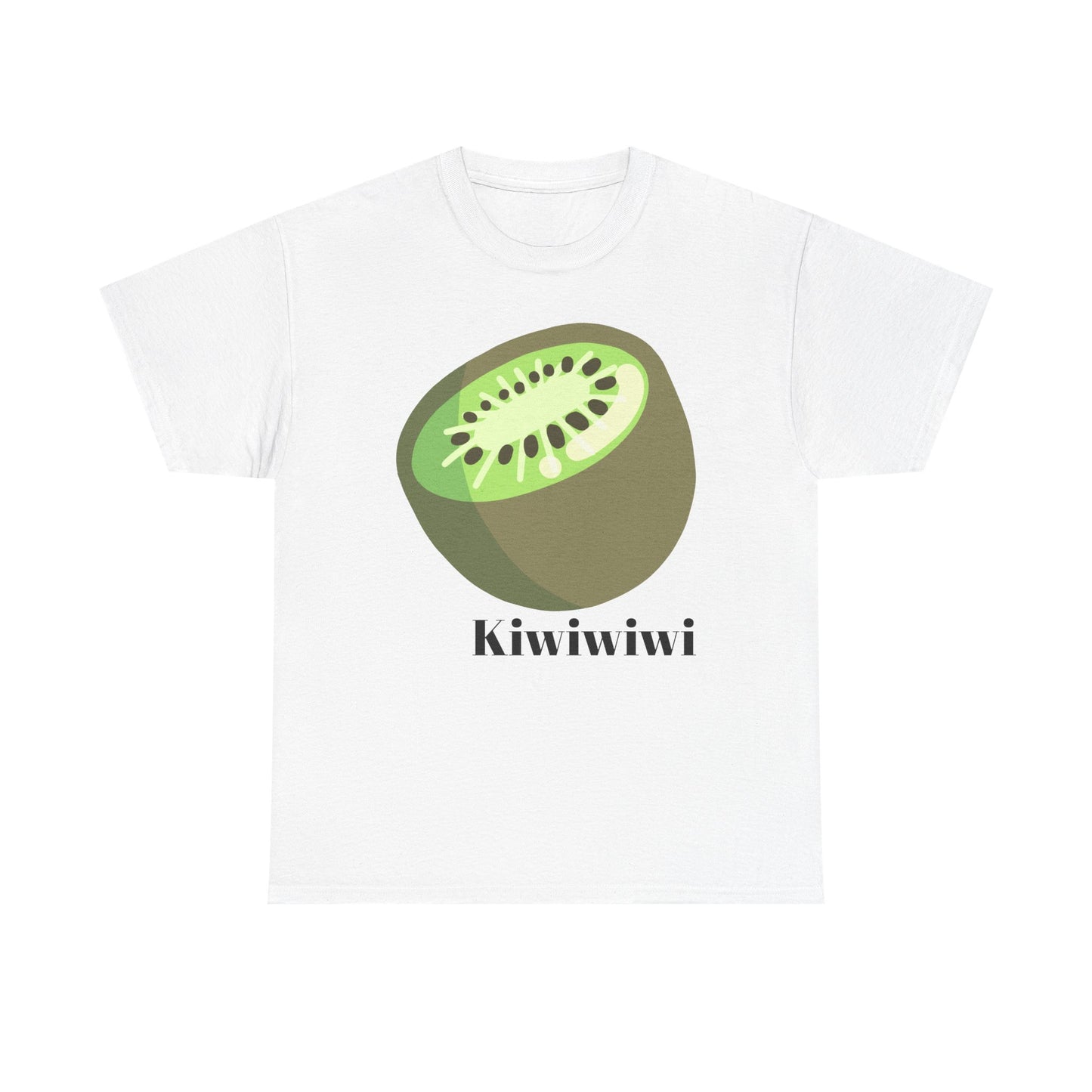 Kiwi-Themed Unisex Heavy Cotton Tee - Fun and Casual Fruit Graphic Tee