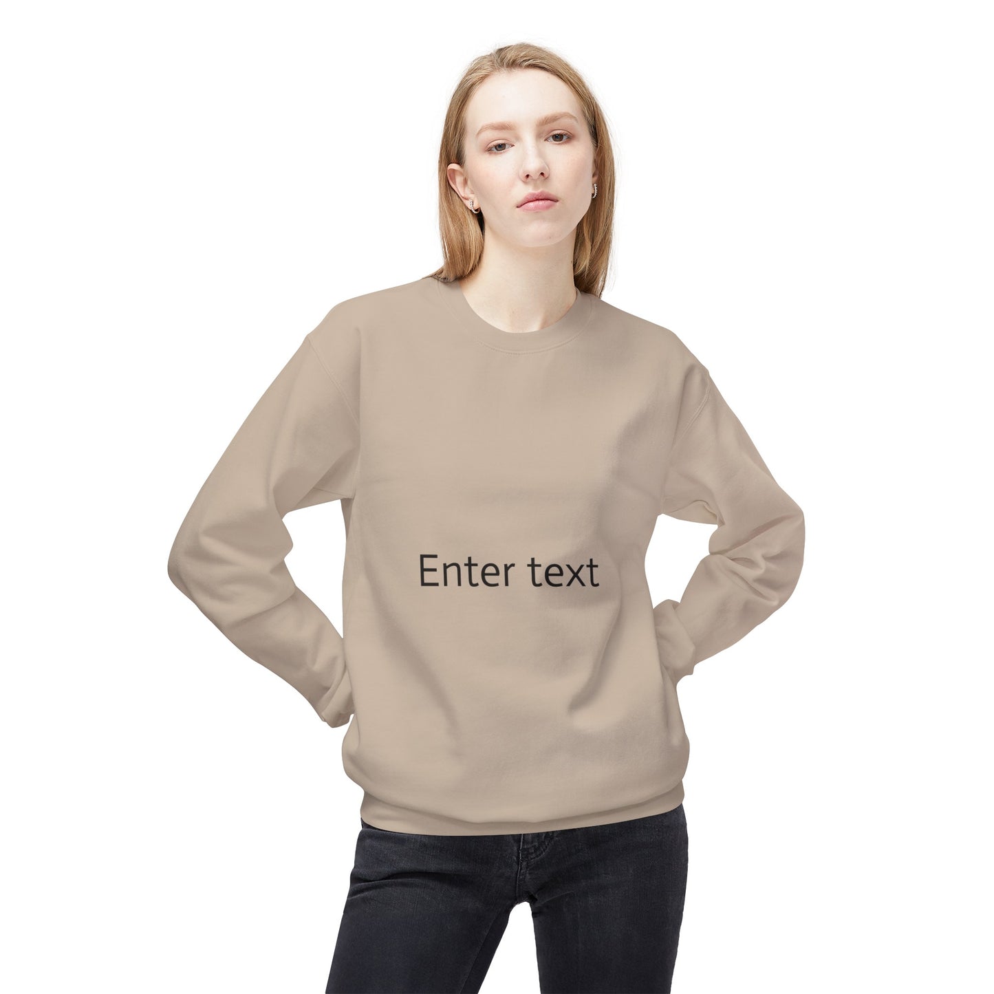 Unisex Midweight Fleece Crewneck Sweatshirt