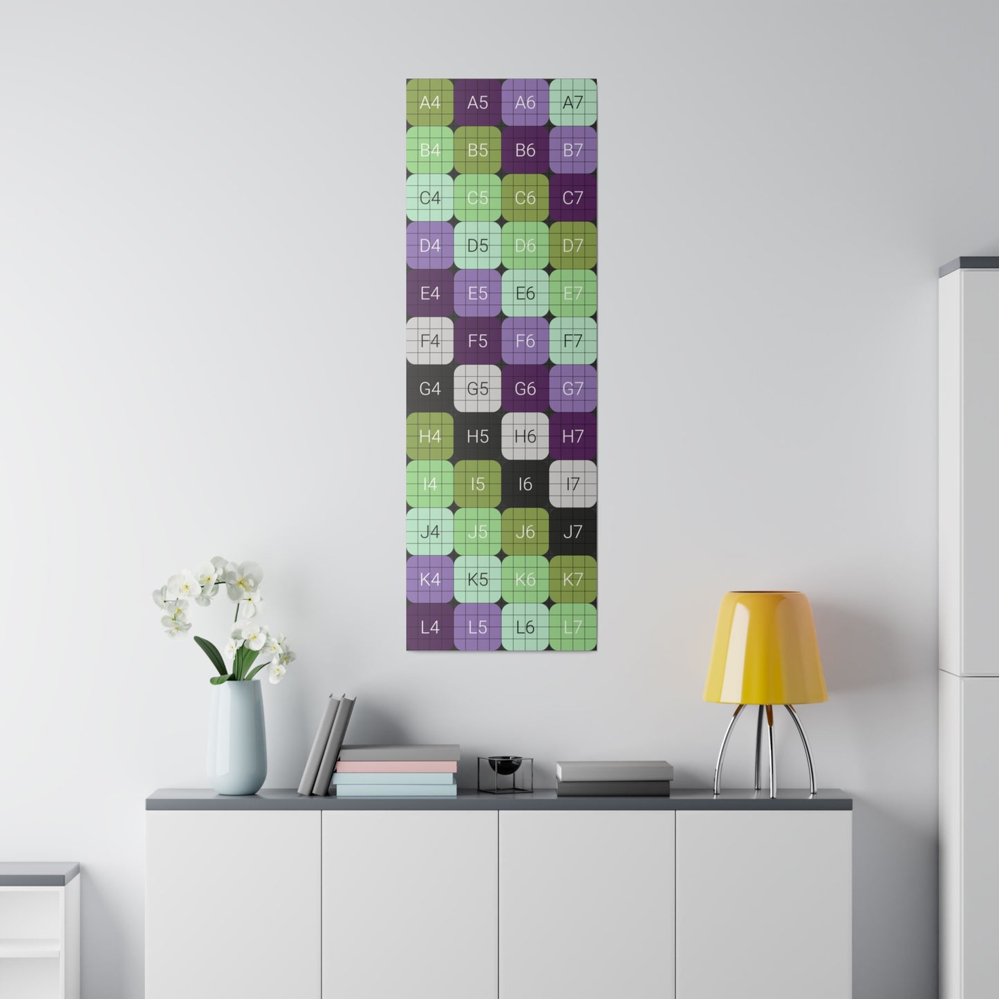 Matte Canvas, Stretched, 0.75"