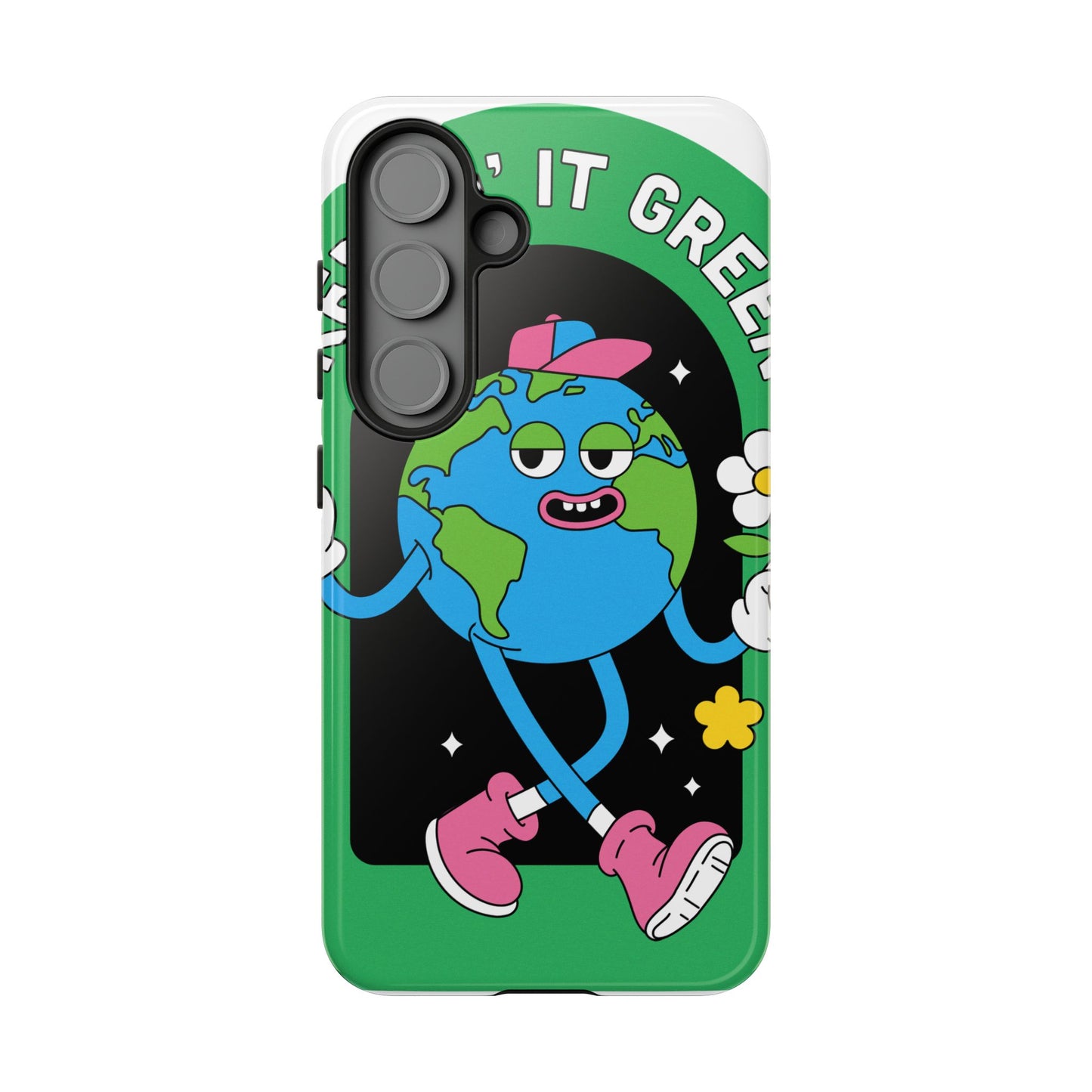 Eco-Friendly Phone Case - "Keep It Green" Design