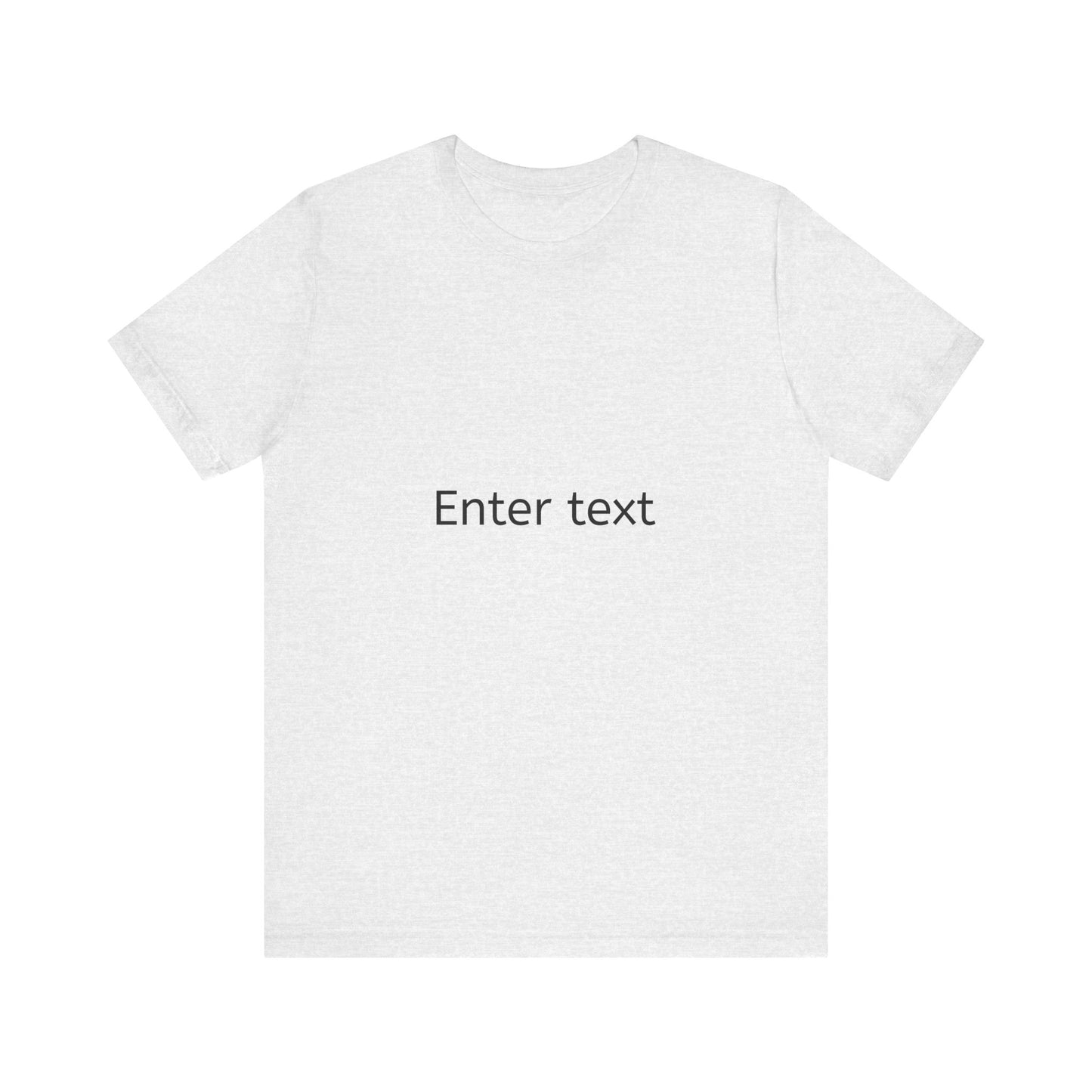 Unisex Jersey Short Sleeve Tee