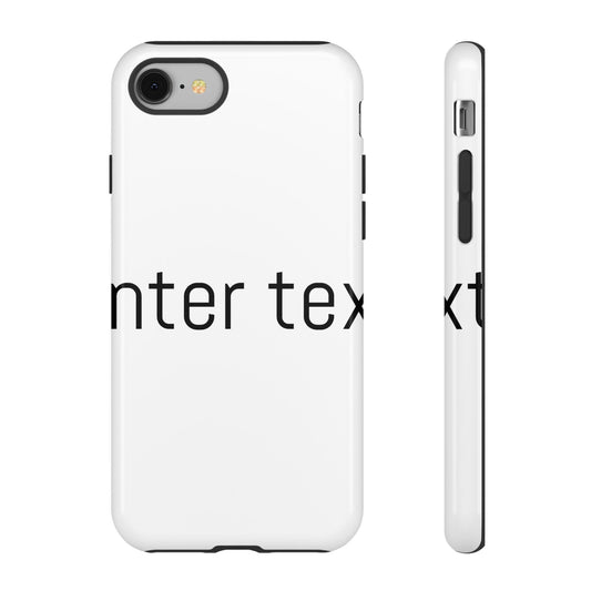 Personalized Tough Phone Case - Customizable Design
