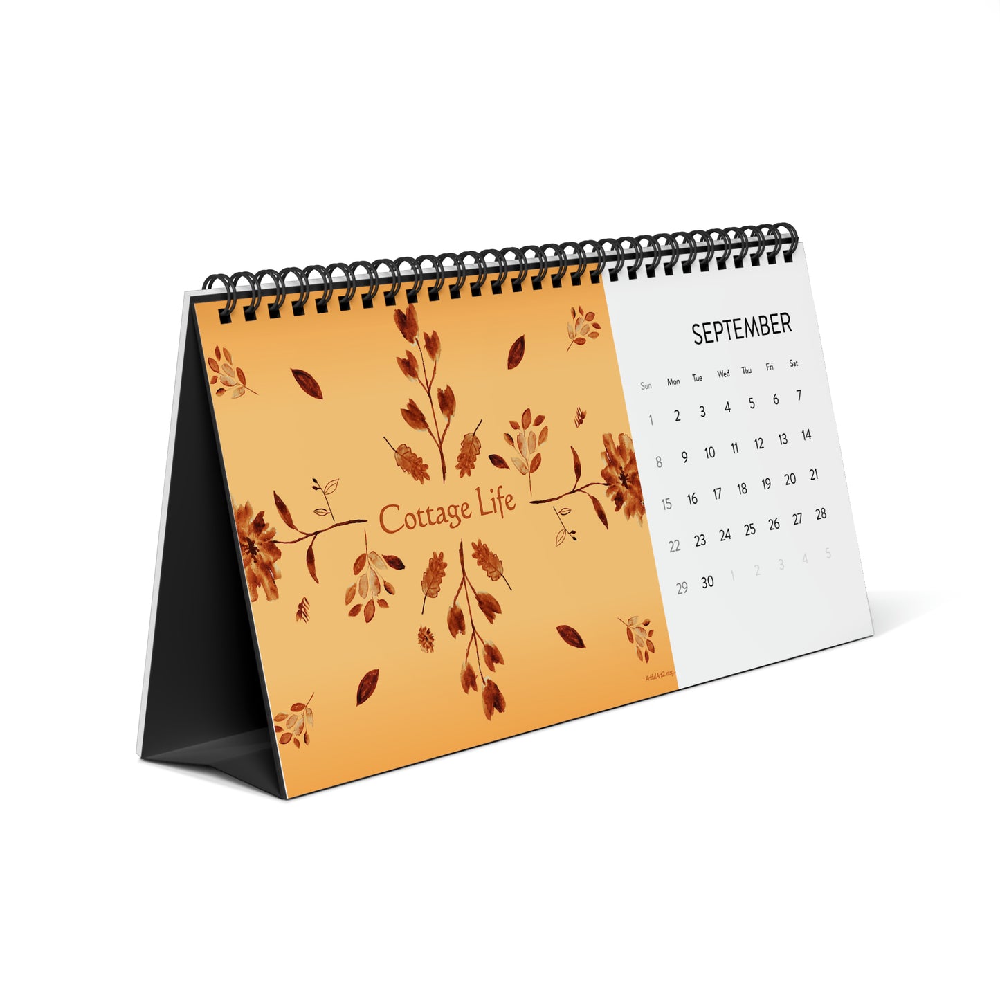 Desk Calendar (2024 grid)