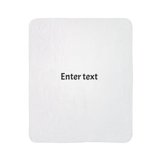 Fleece Sherpa Blanket