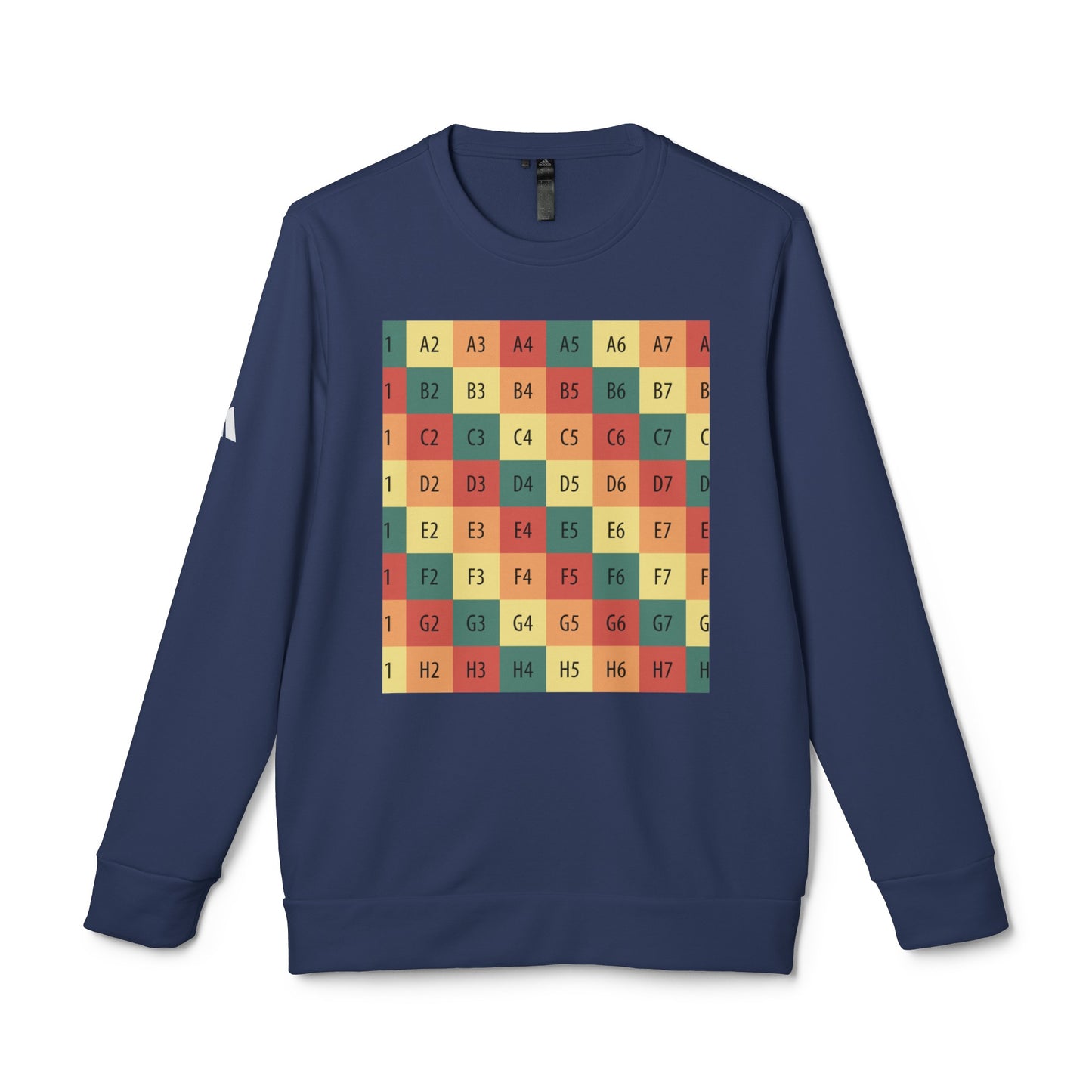 adidas® Unisex Fleece Crewneck Sweatshirt