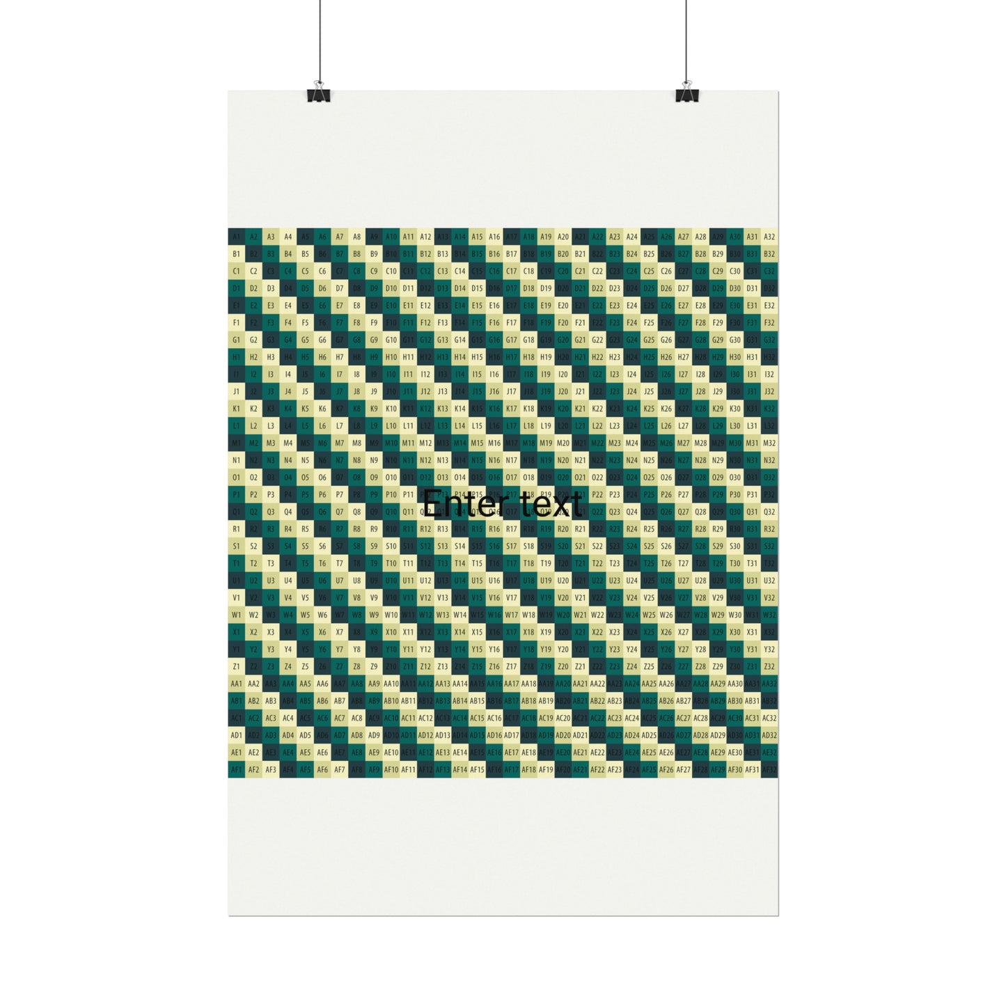 Textured Watercolor Matte Posters