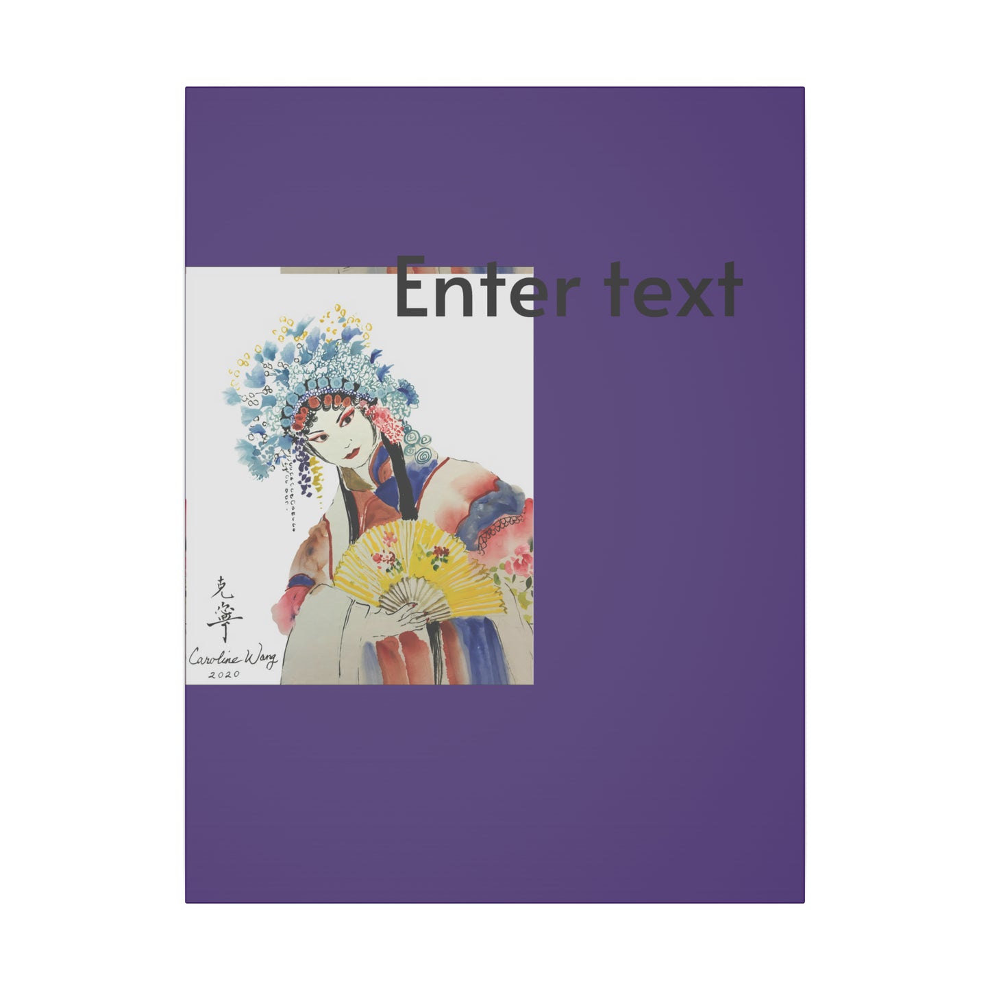 Giclée Print Canvas