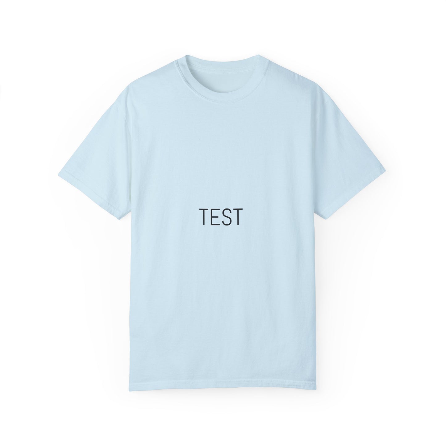 Stylish Unisex Garment-Dyed T-Shirt with 'TEST' Design