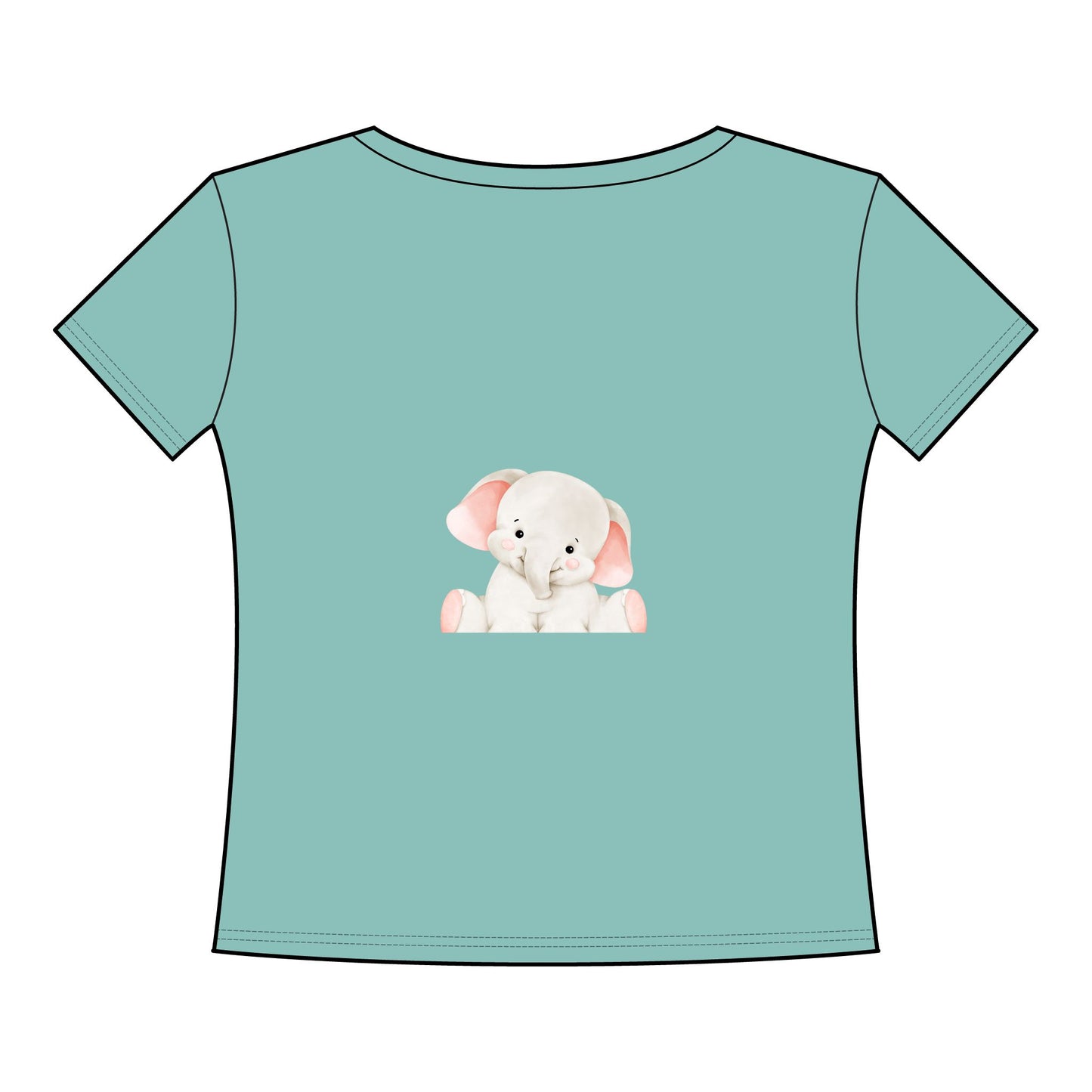 Women's Curvy Fine Jersey Tee