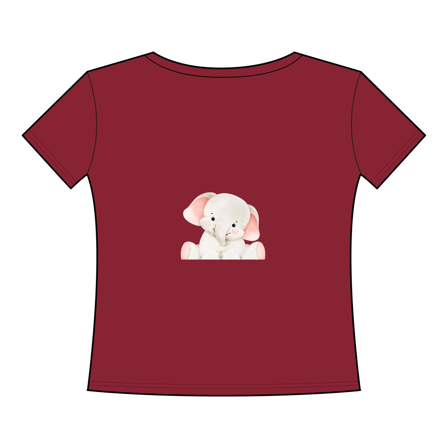 Women's Curvy Fine Jersey Tee