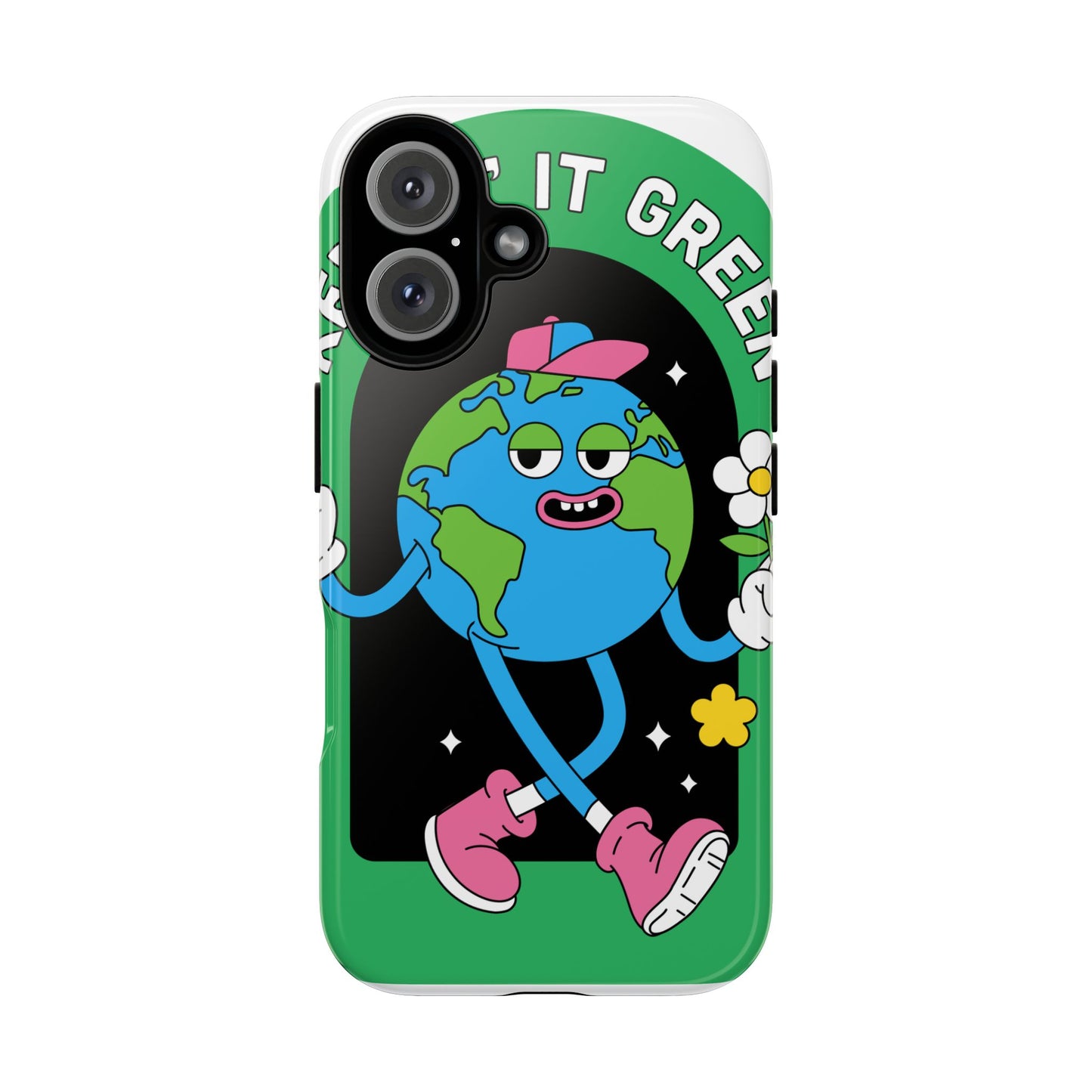 Eco-Friendly Phone Case - "Keep It Green" Design