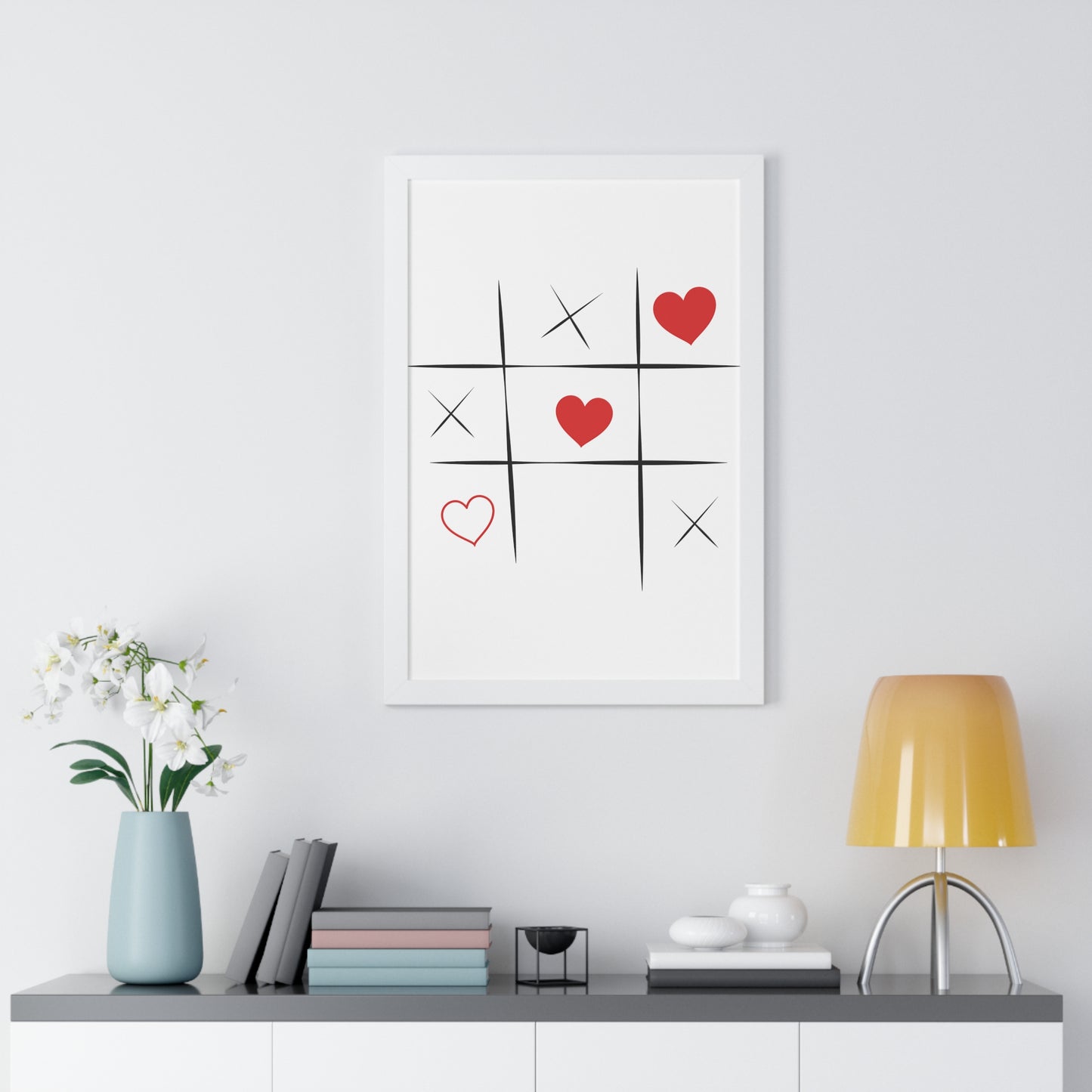 Framed Vertical Poster - TI-55711