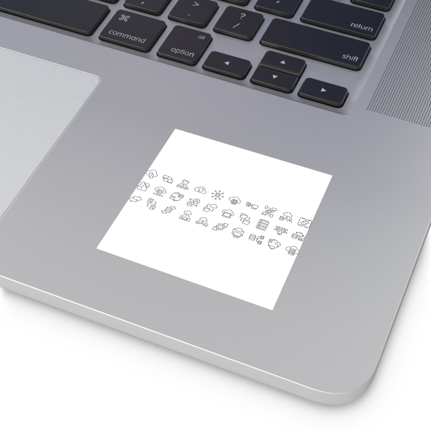 Square Stickers, Indoor\Outdoor