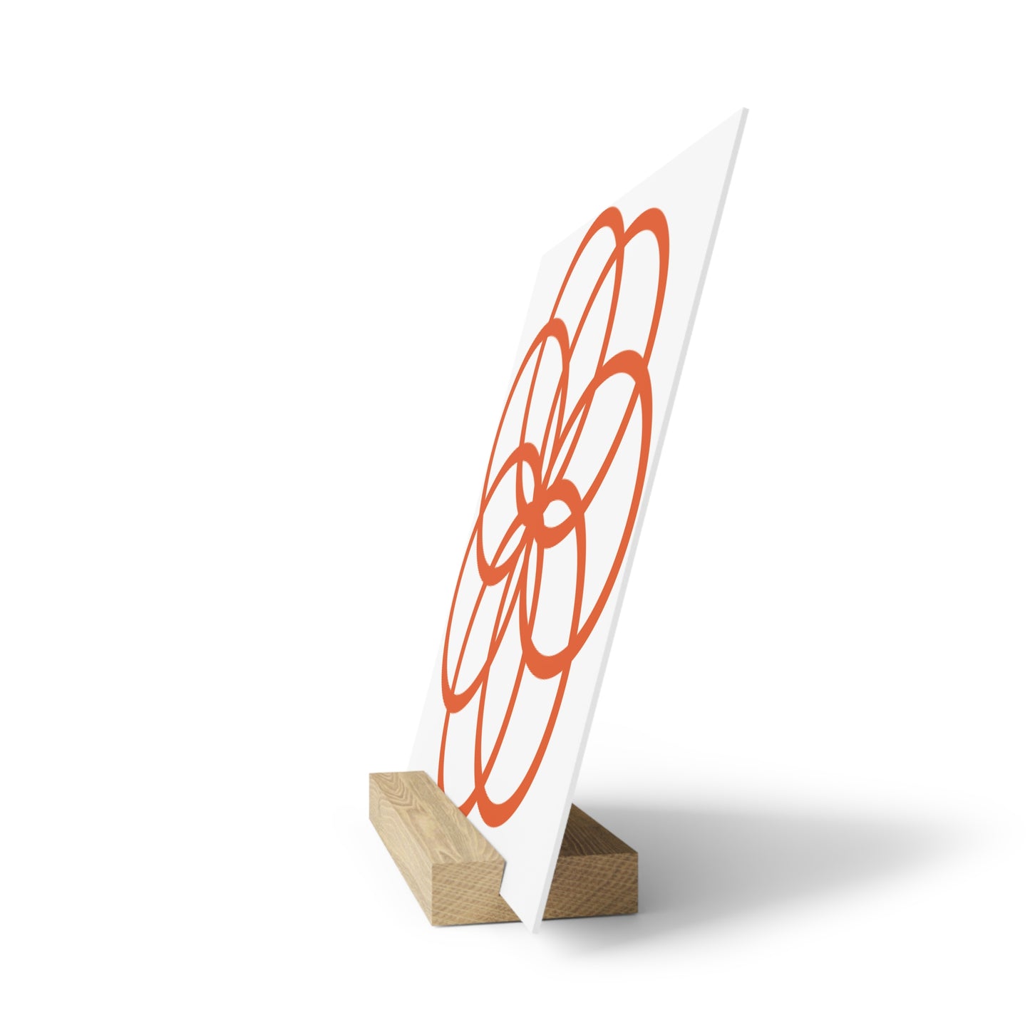 Decorative Gallery Board with Stand - Modern Art Display for Home & Office