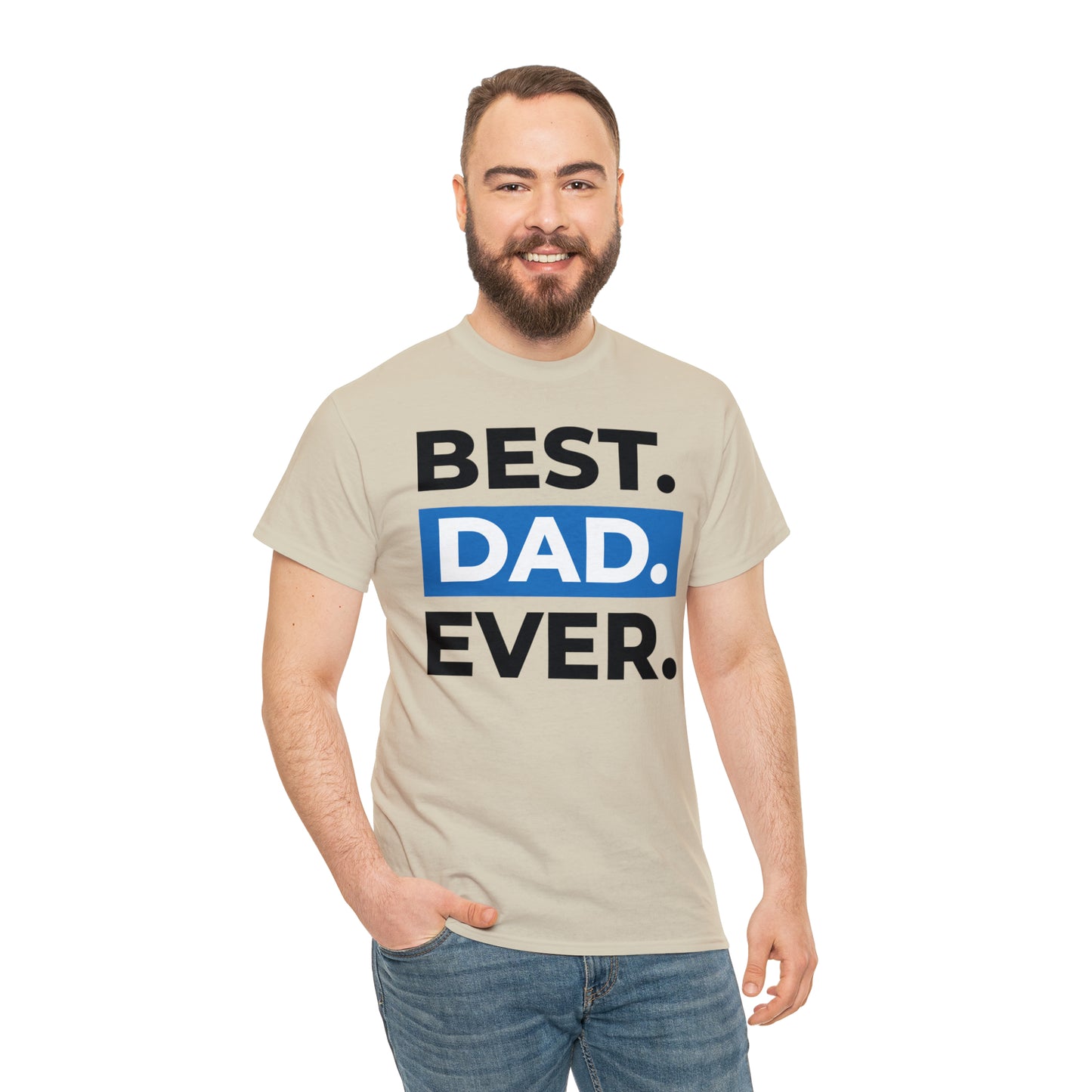 Best Dad Ever Cotton Tee