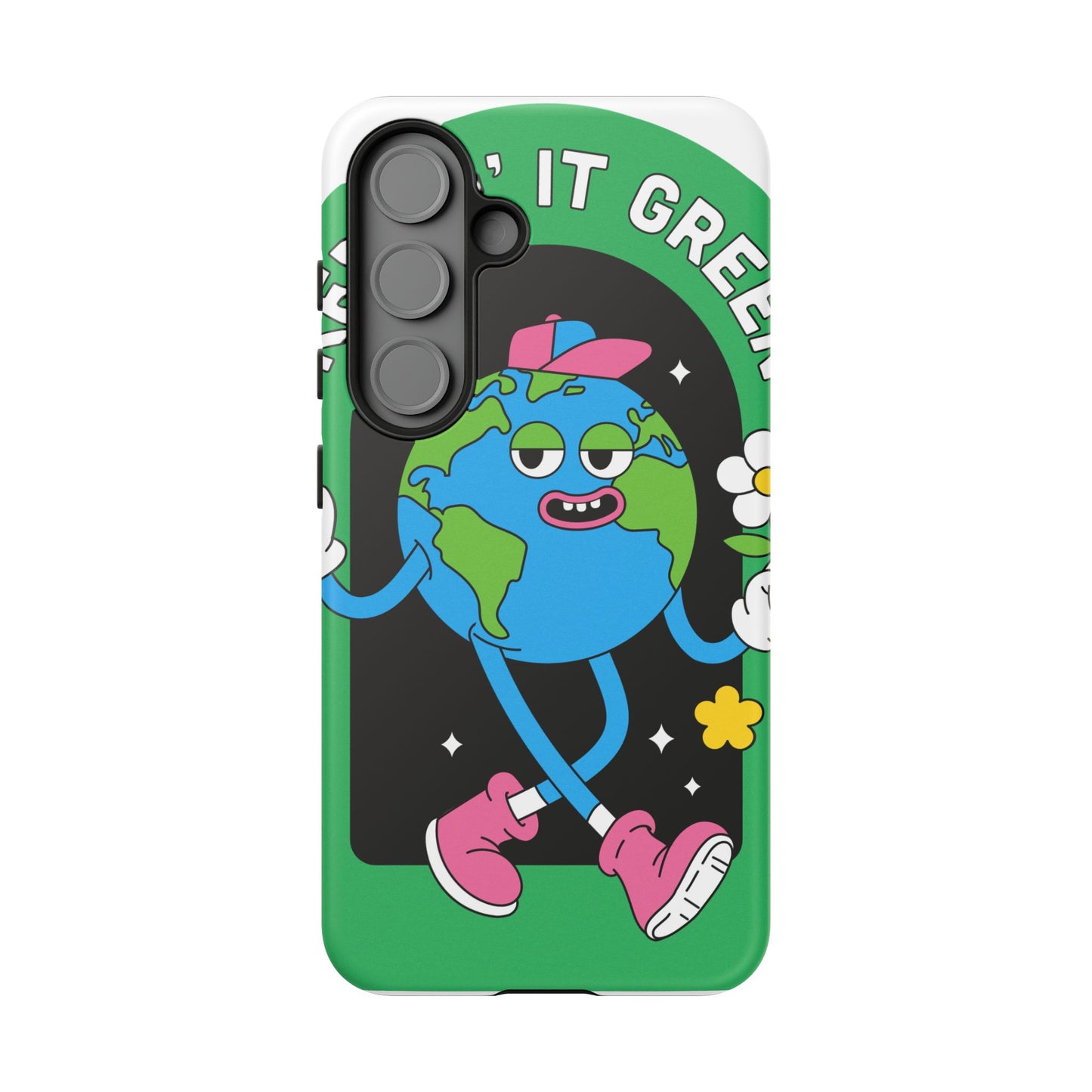 Eco-Friendly Phone Case - "Keep It Green" Design