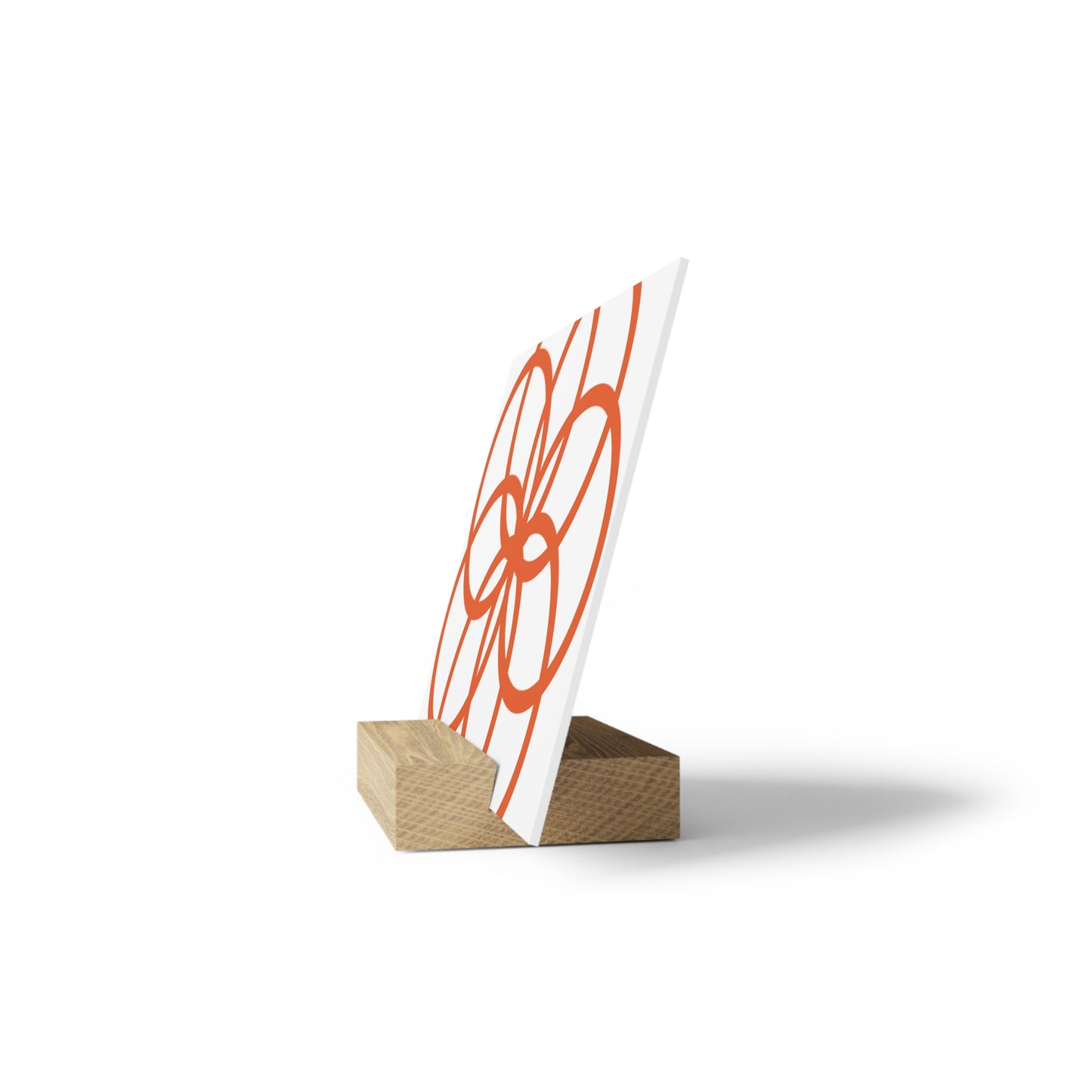 Decorative Gallery Board with Stand - Modern Art Display for Home & Office