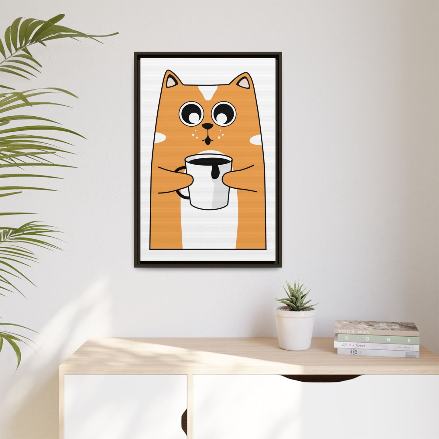 Matte Canvas, Framed (Multi-color) - TI-64772