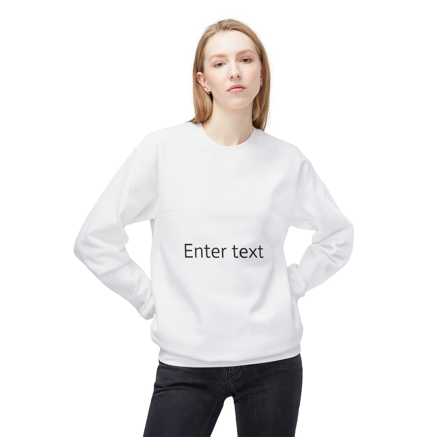 Unisex Midweight Fleece Crewneck Sweatshirt