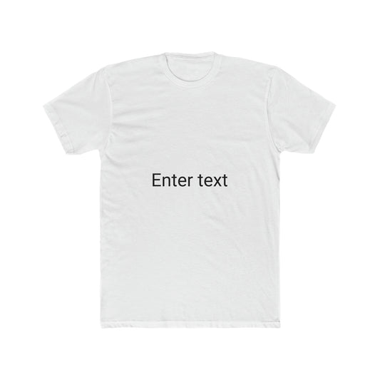 Men's Cotton Crew Tee