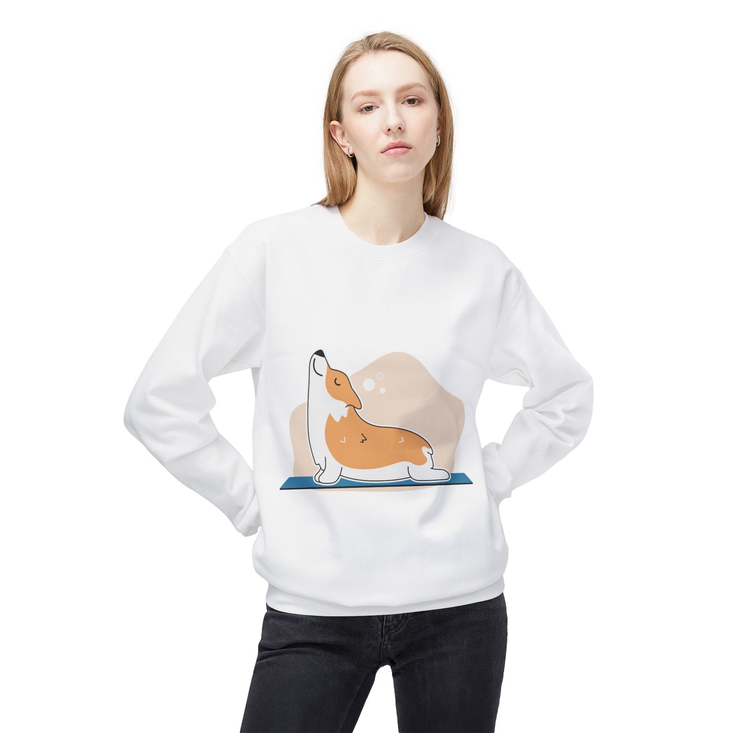 Unisex Midweight Fleece Crewneck Sweatshirt