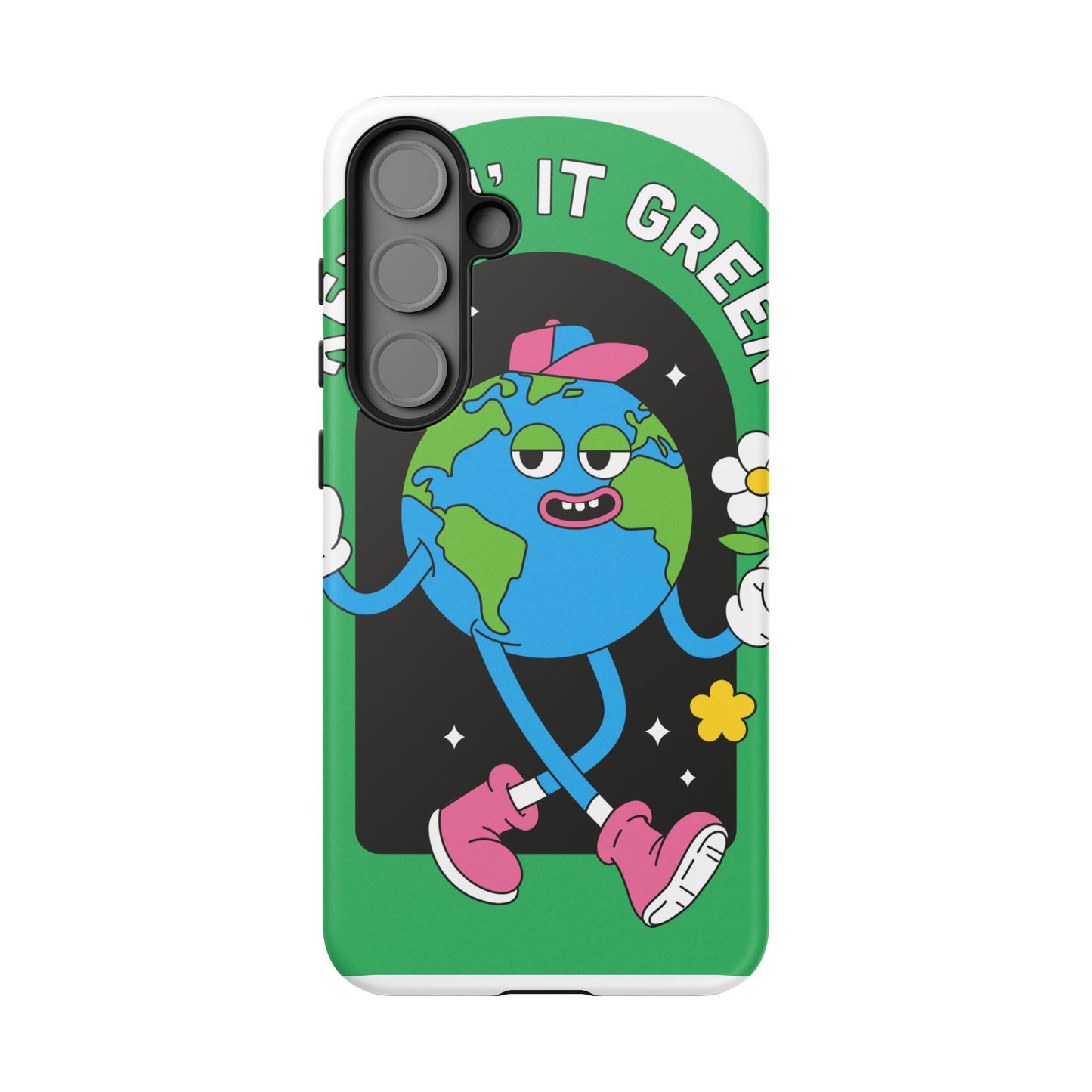 Eco-Friendly Phone Case - "Keep It Green" Design