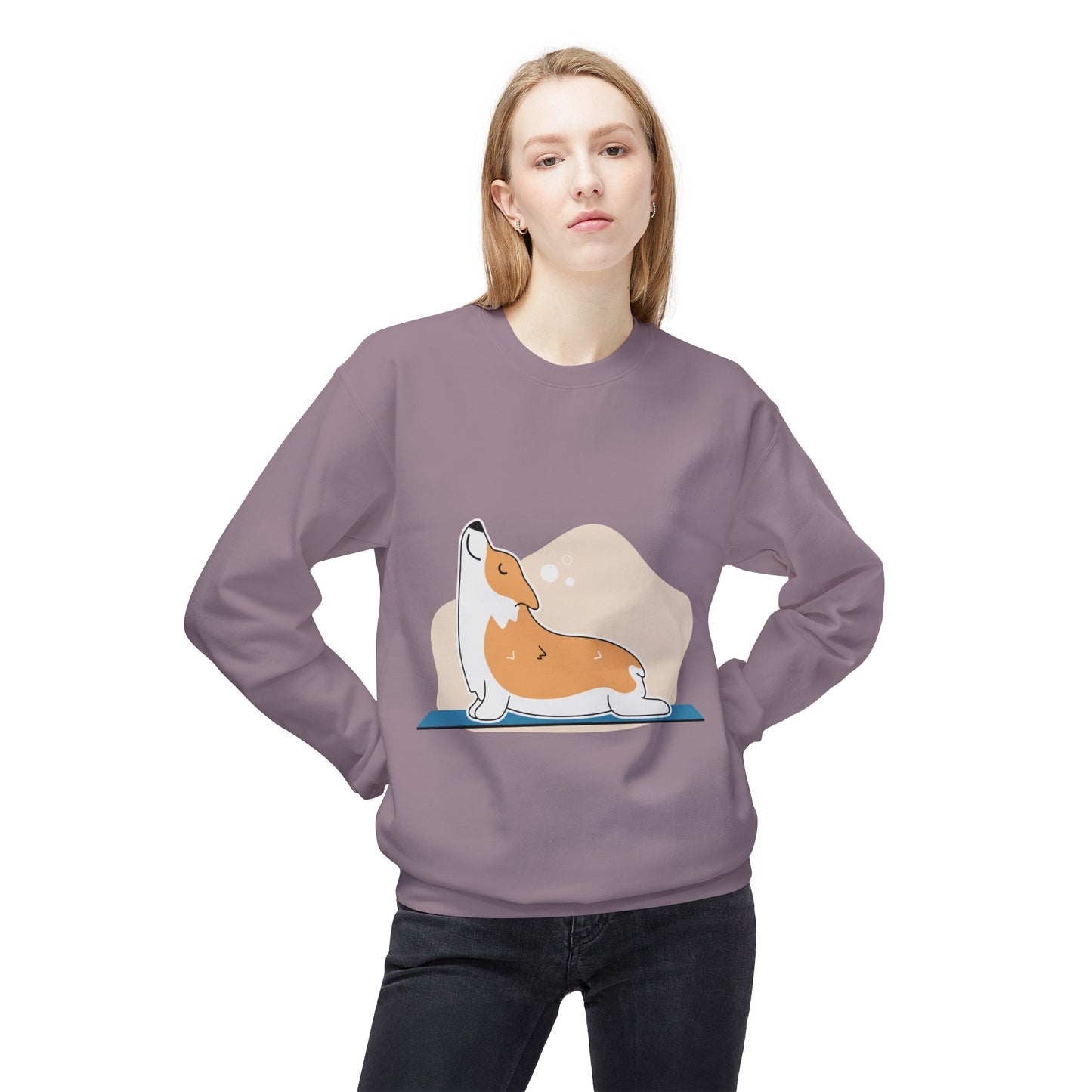 Unisex Midweight Fleece Crewneck Sweatshirt