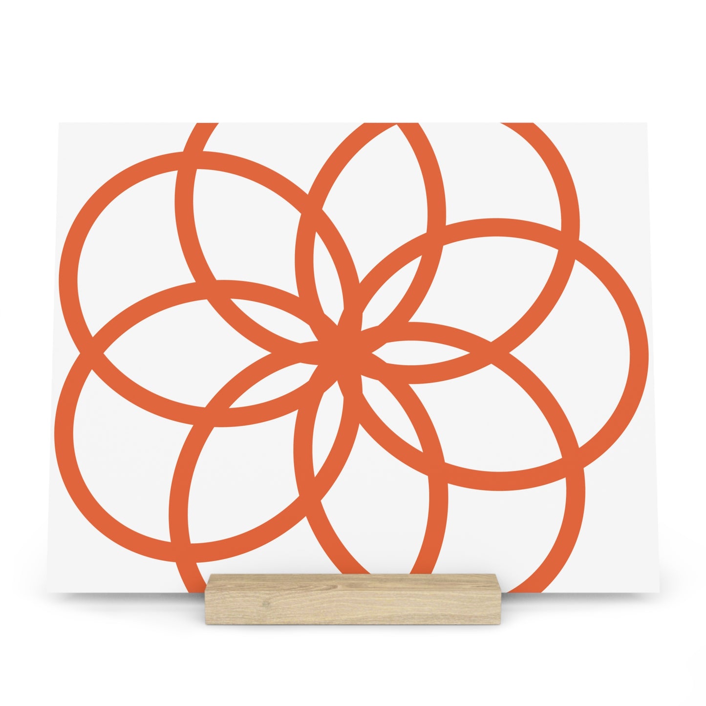 Decorative Gallery Board with Stand - Modern Art Display for Home & Office