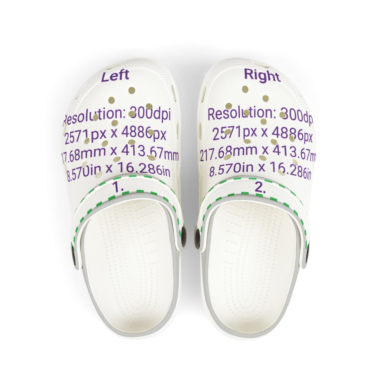 Kid's EVA Foam Clogs (AOP)
