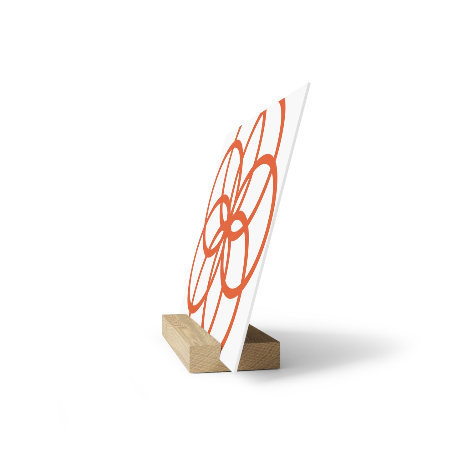 Decorative Gallery Board with Stand - Modern Art Display for Home & Office