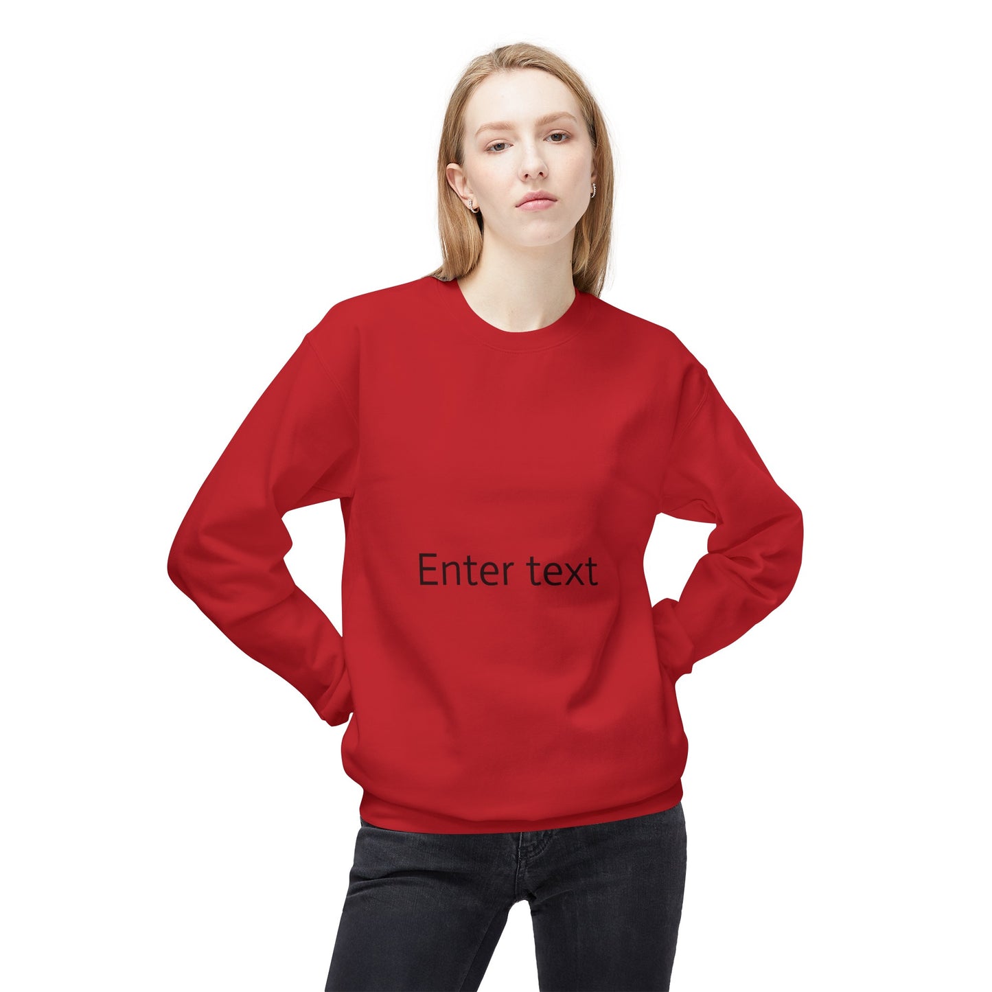 Unisex Midweight Fleece Crewneck Sweatshirt