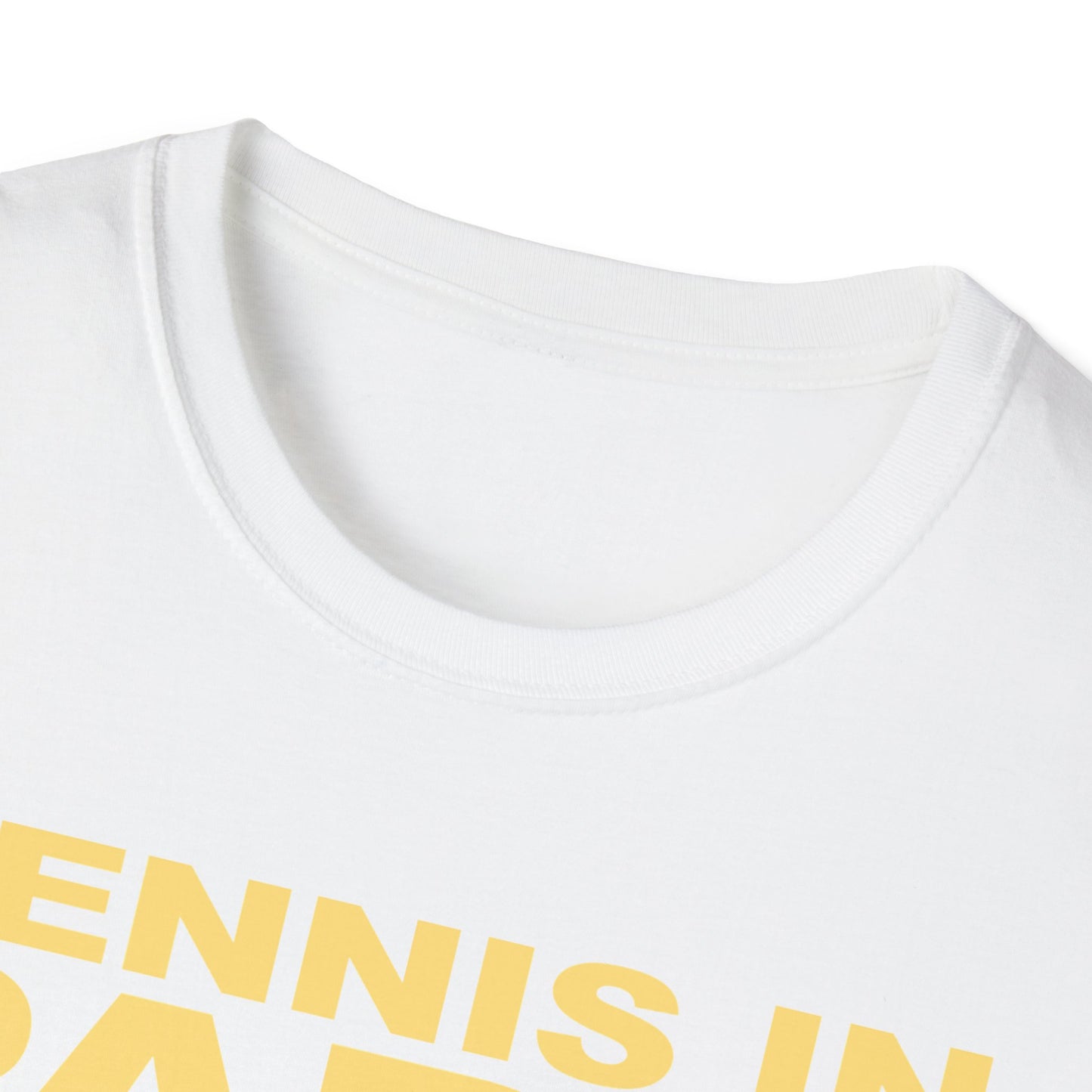 Tennis in Paris Unisex Softstyle T-Shirt - Fun Sporty Graphic Tee