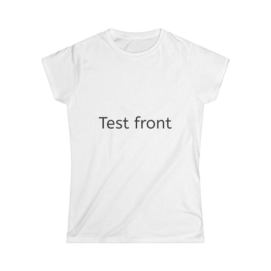 Women's Softstyle Tee - Test 88-99-3XL