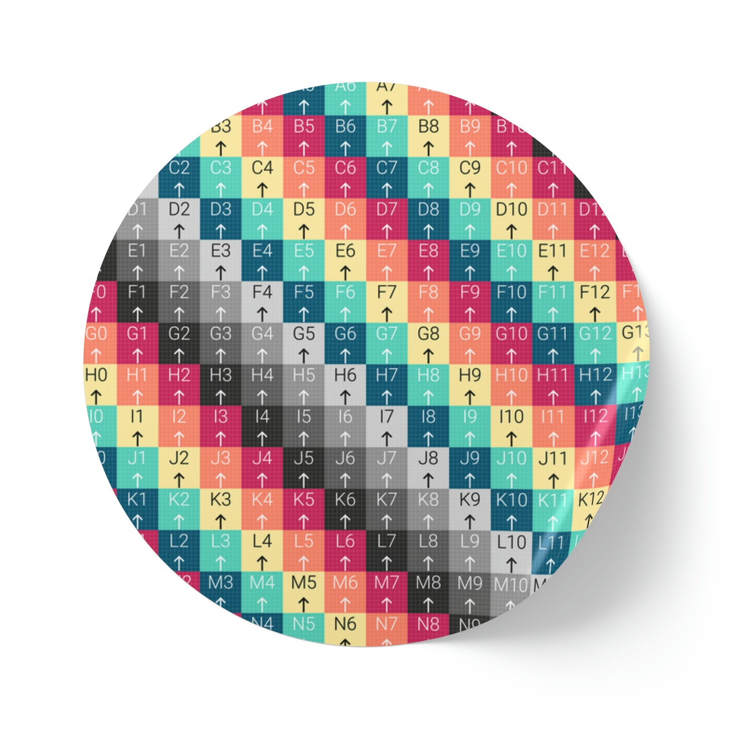 Round Sticker Label Rolls