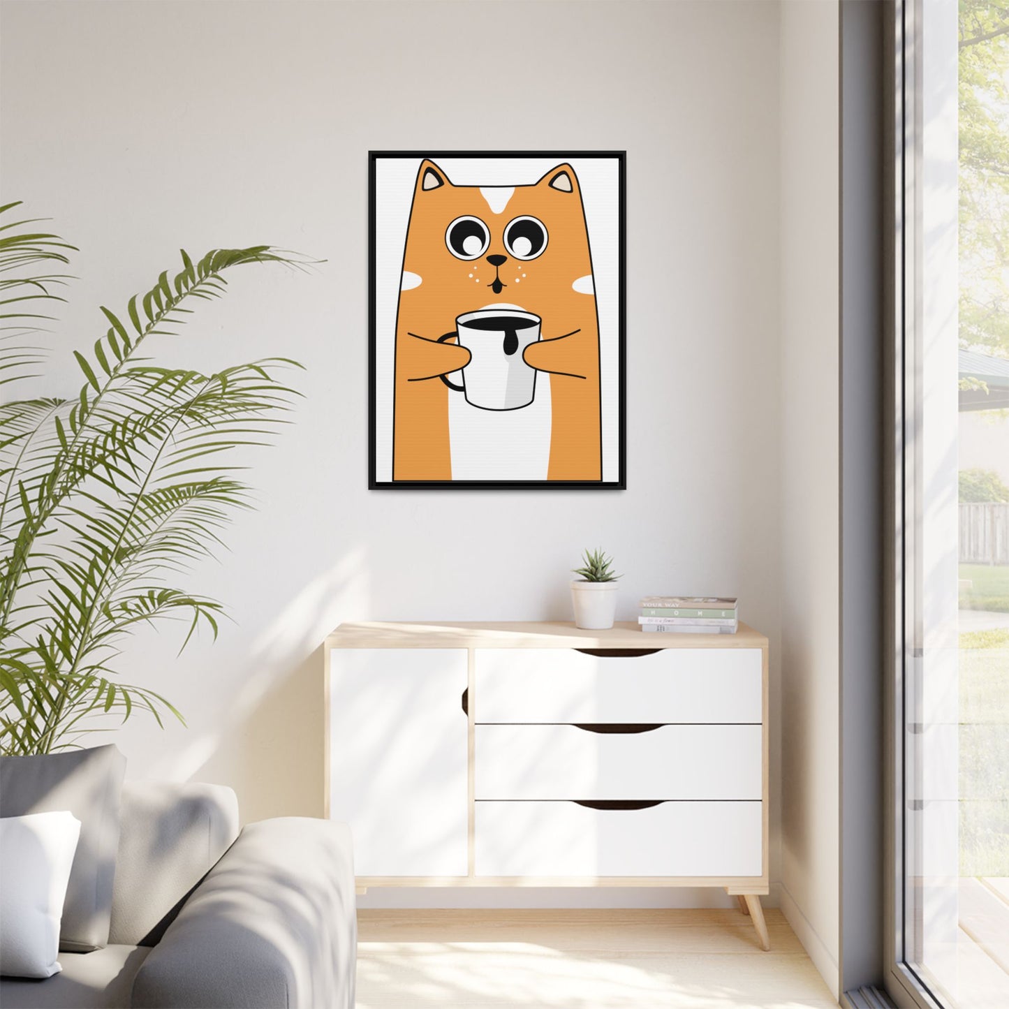 Matte Canvas, Framed (Multi-color) - TI-64772